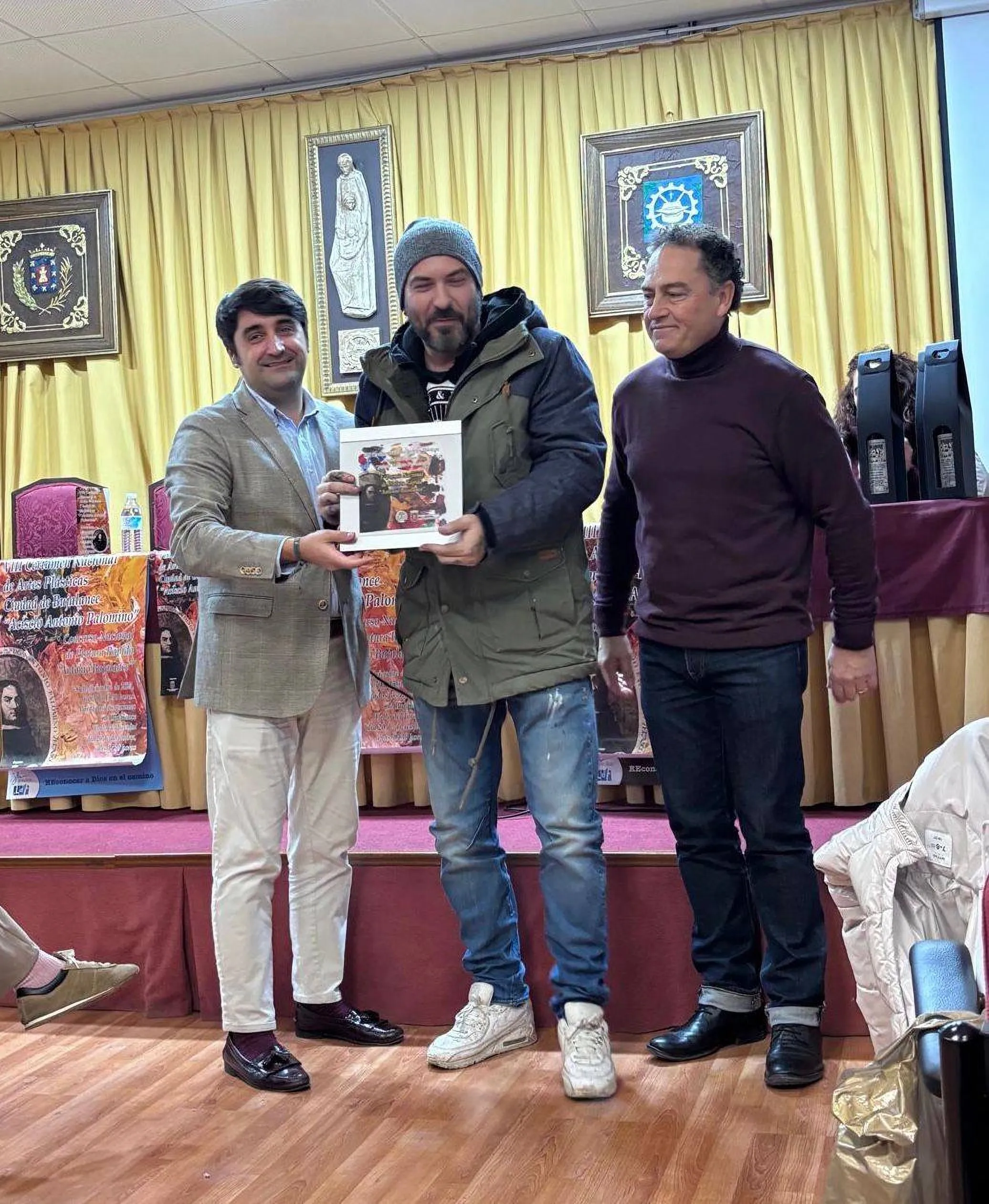 Cristóbal León García fue el ganador del certamen. Foto: Ayuntamiento de Bujalance