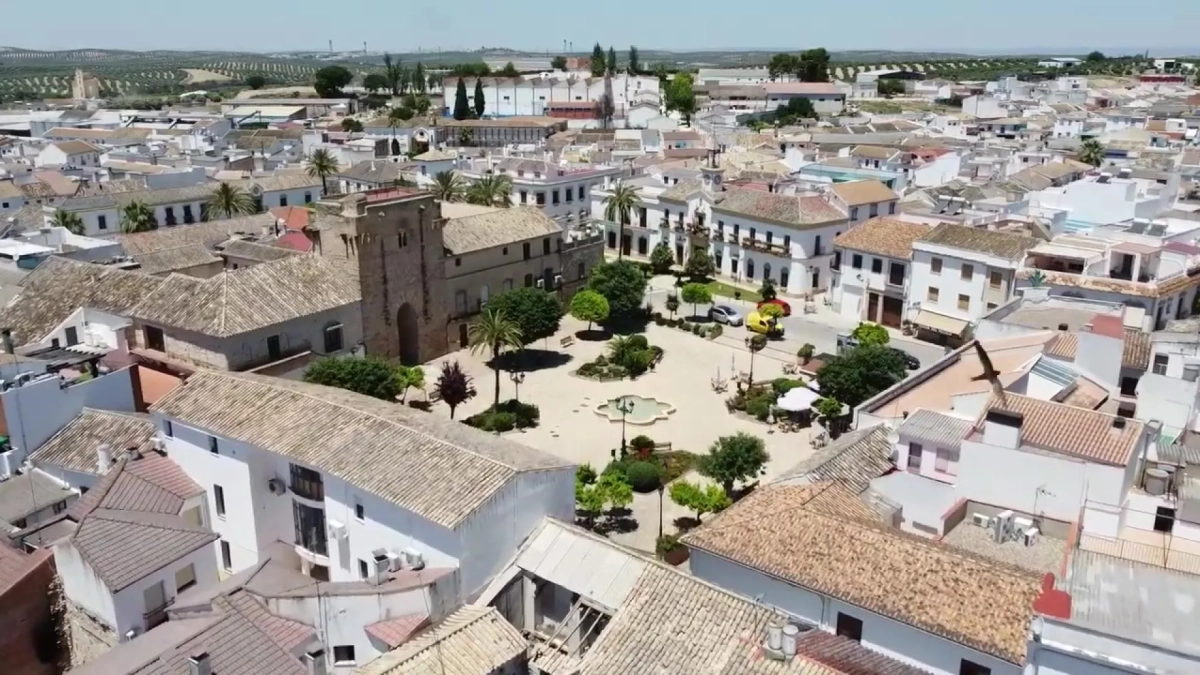 Vista aérea de Cañete de las Torres