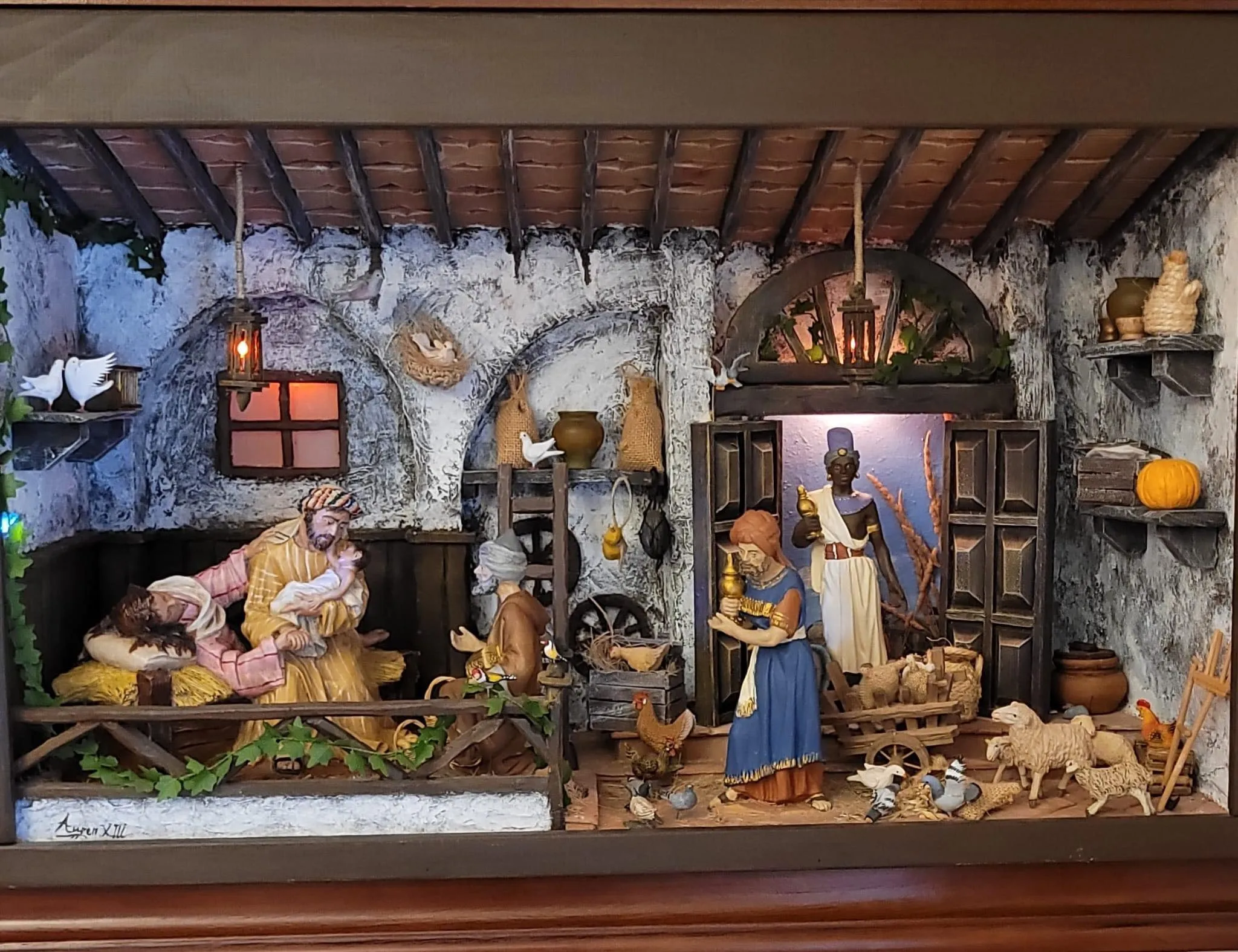 El diorama de Francisco Jurado Boudry, de Pedro Abad, reconocido con el segundo premio provincial en la categoría de dioramas del II Concurso Provincial de Belenes de Córdoba 2025