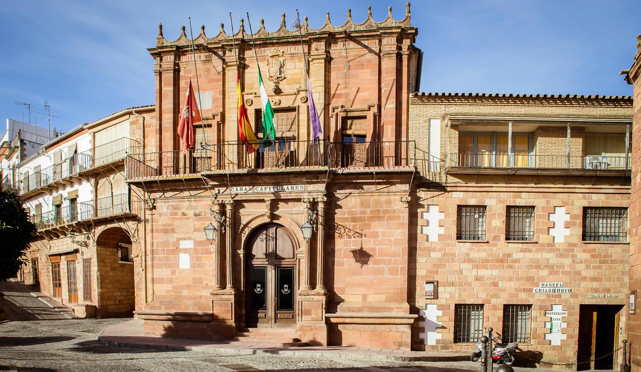 Fachada del Ayuntamiento de Montoro. Foto: Ayuntamiento de Montoro