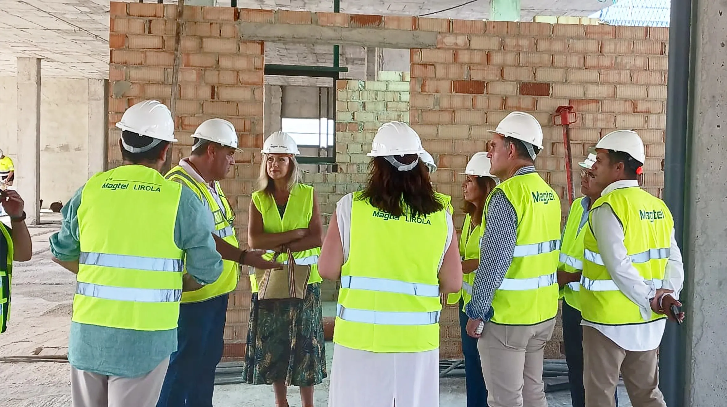 El pasado mes de julio se produjo la última visita institucional al futuro centro de Salud