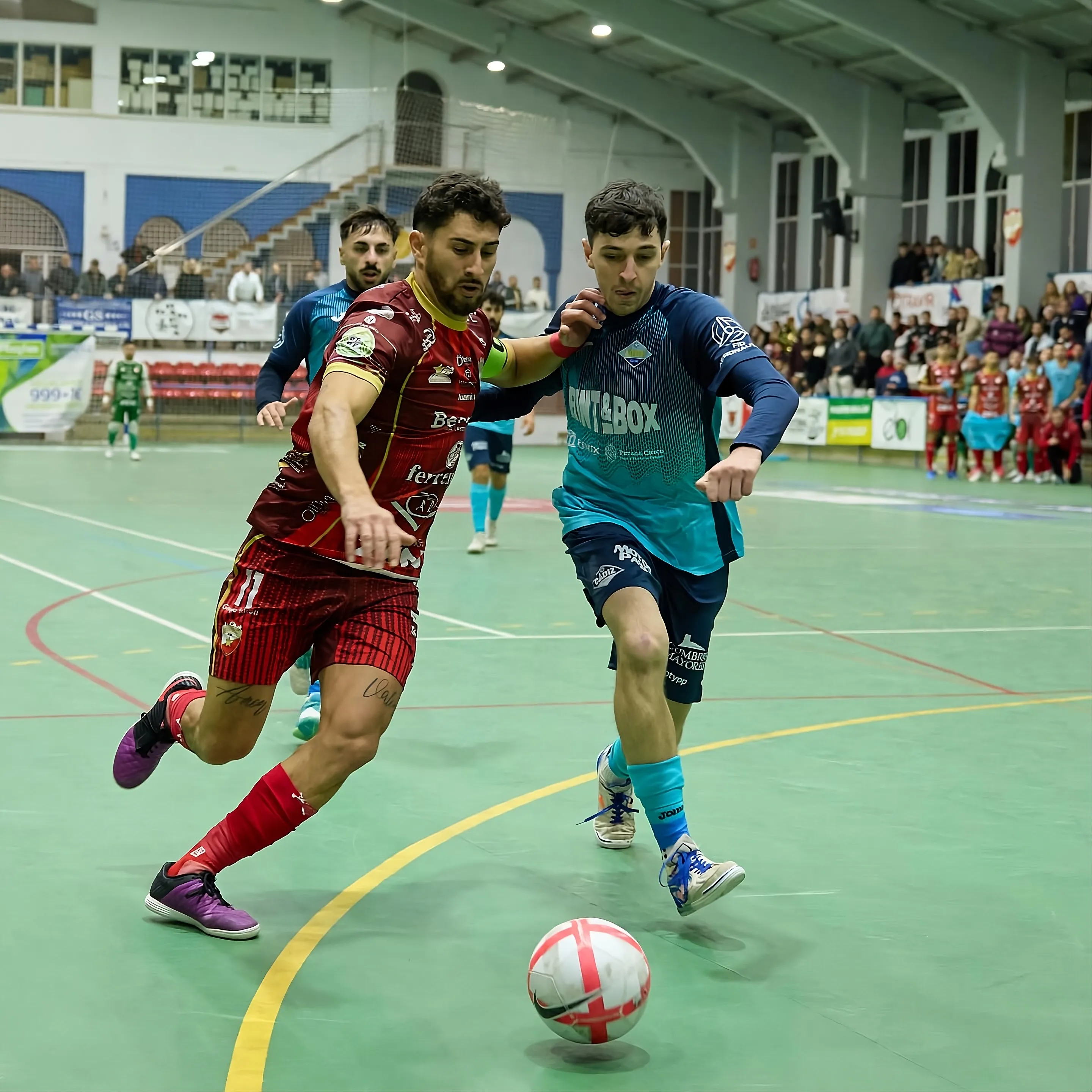 Lance del último partido del Villa del Río Futsal. Foto: Andrés Tena Lance del último partido del Villa del Río Futsal. Foto: Andrés Tena