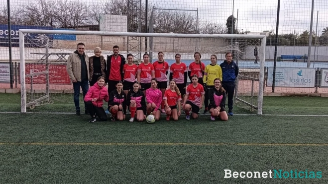 Equipo Femenino Cadete de Villa del Río. Foto: Lucía Molleja