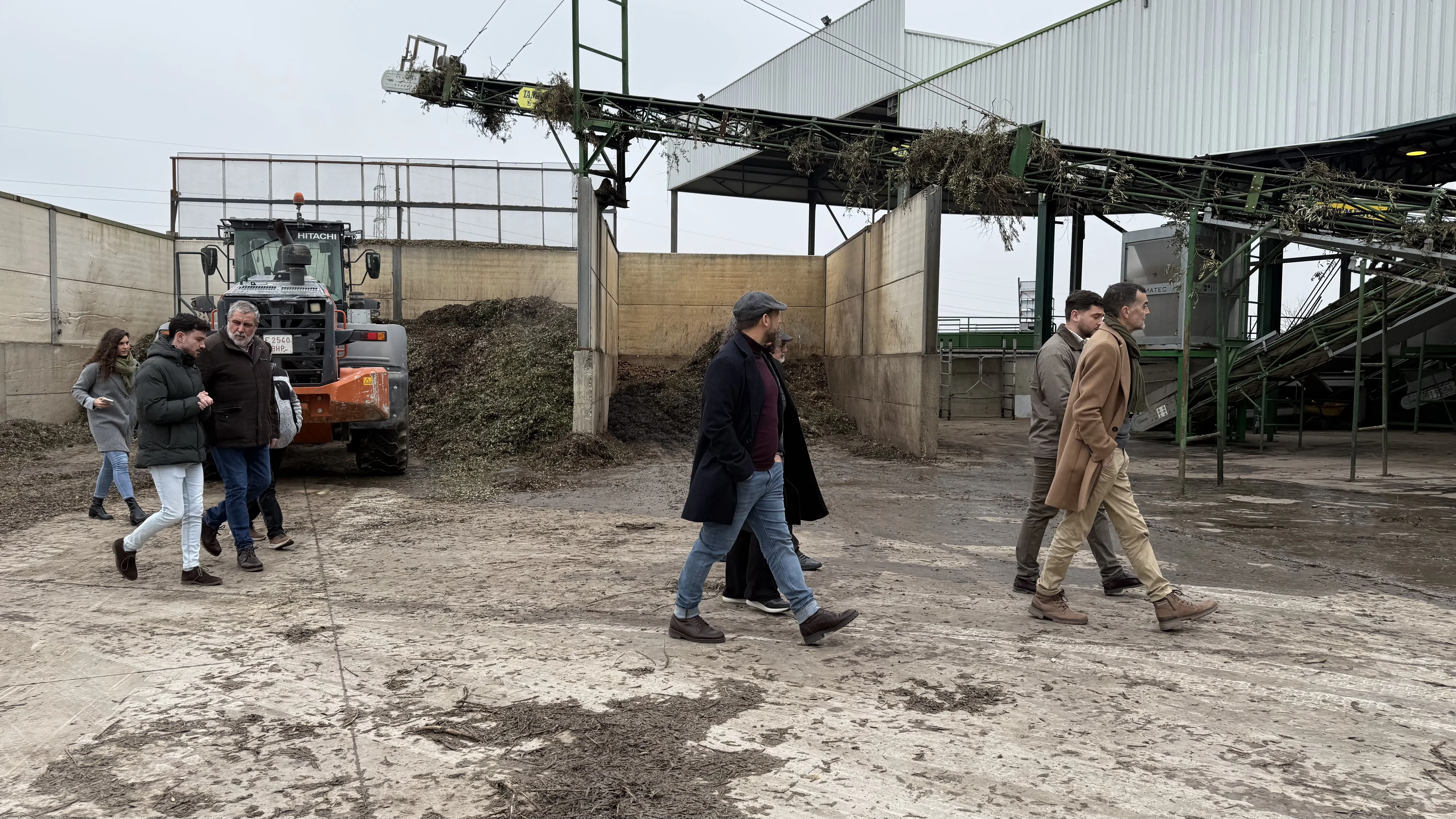 Visita de Antonio Maíllo a Villa del Río