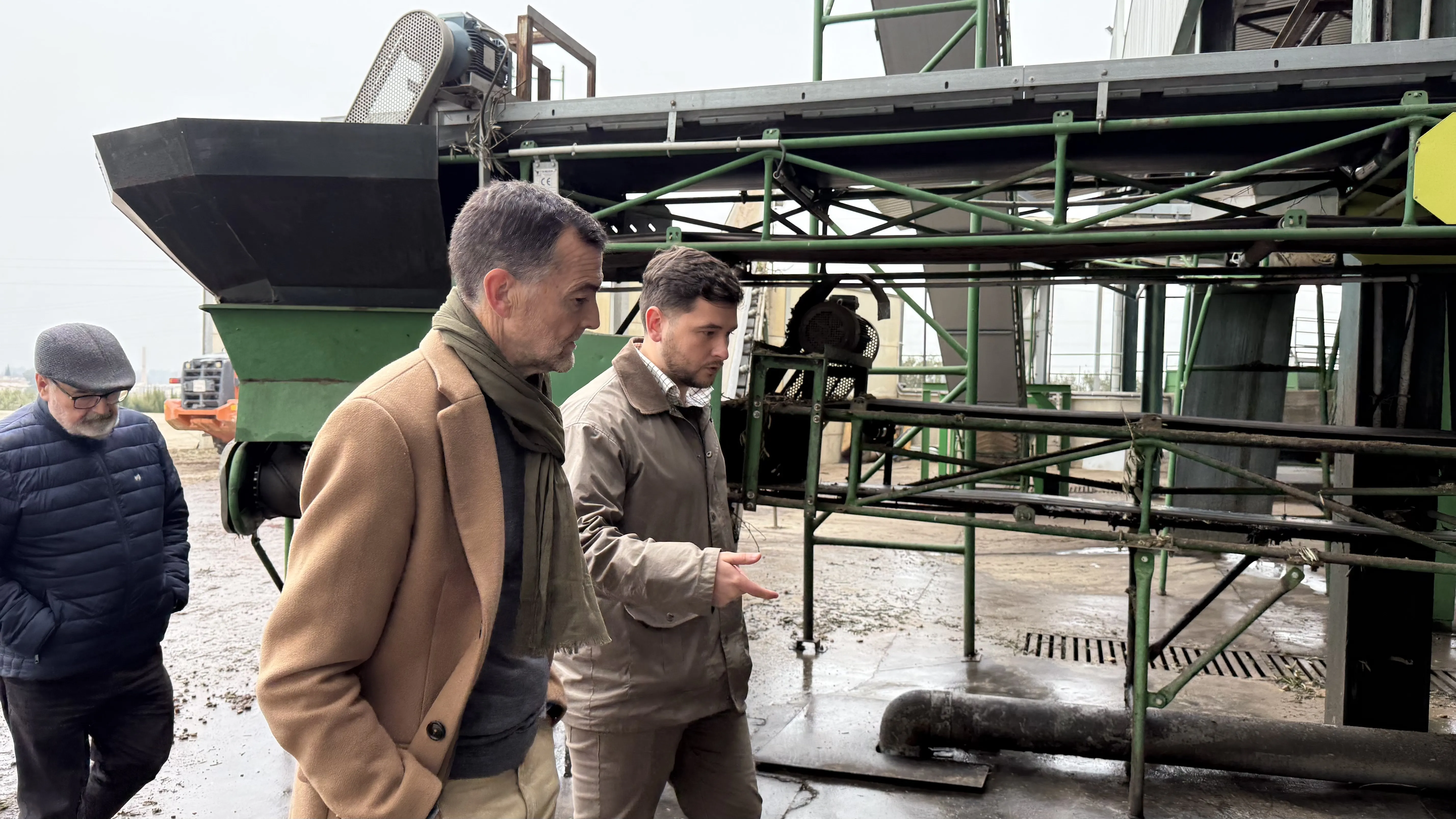 Visita de Antonio Maíllo a Villa del Río