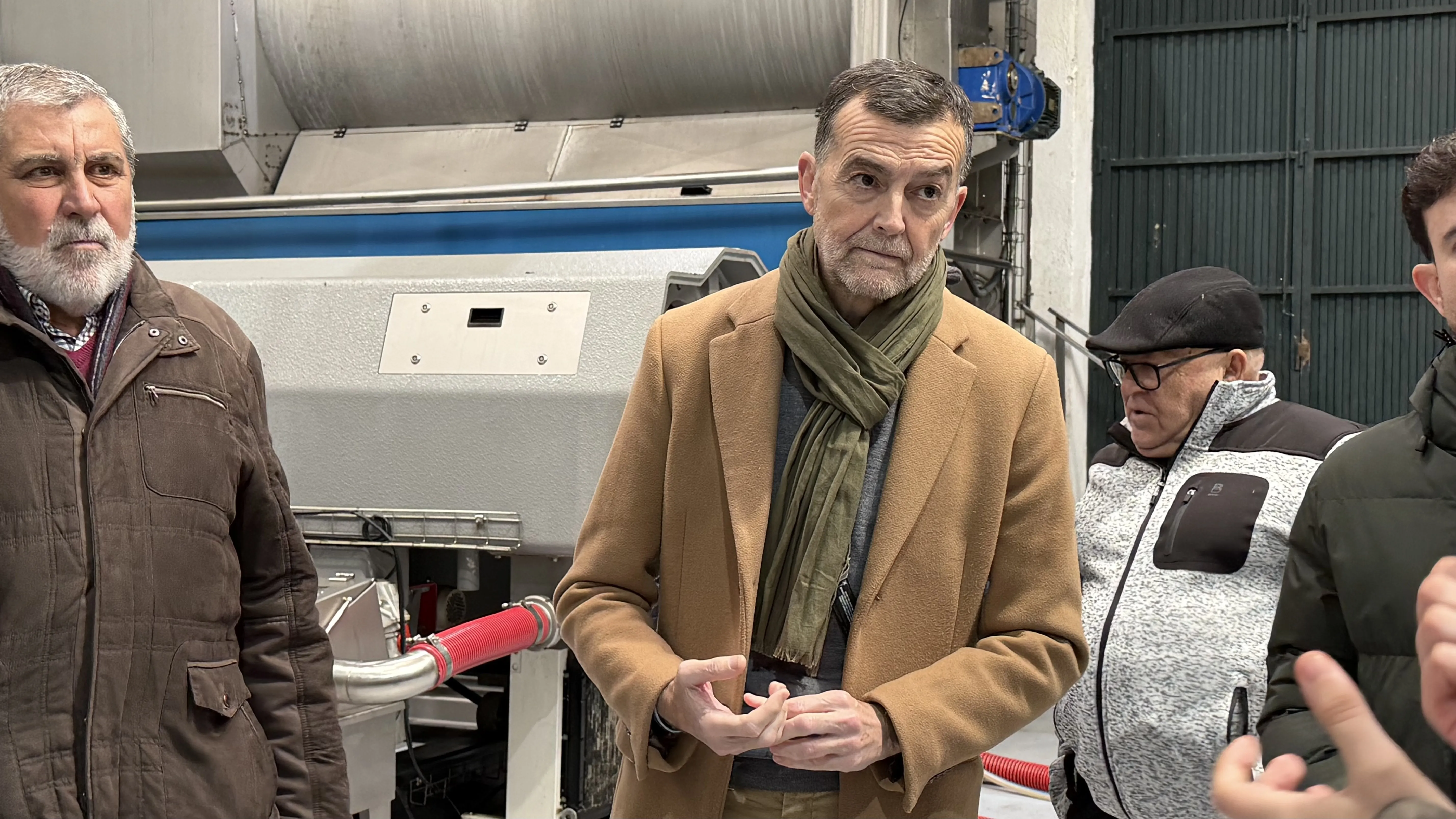 Visita de Antonio Maíllo a Villa del Río