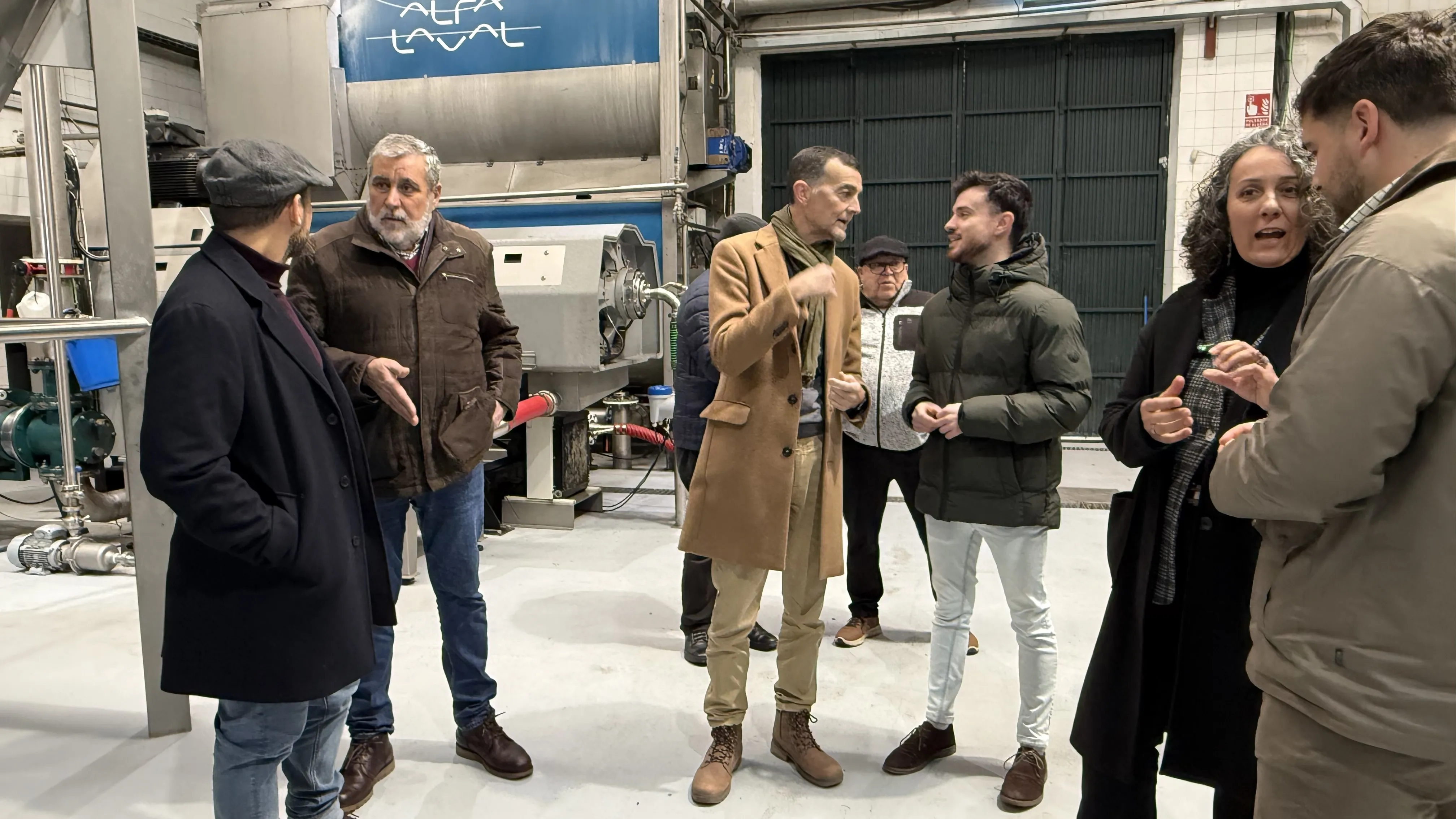 Visita de Antonio Maíllo a Villa del Río