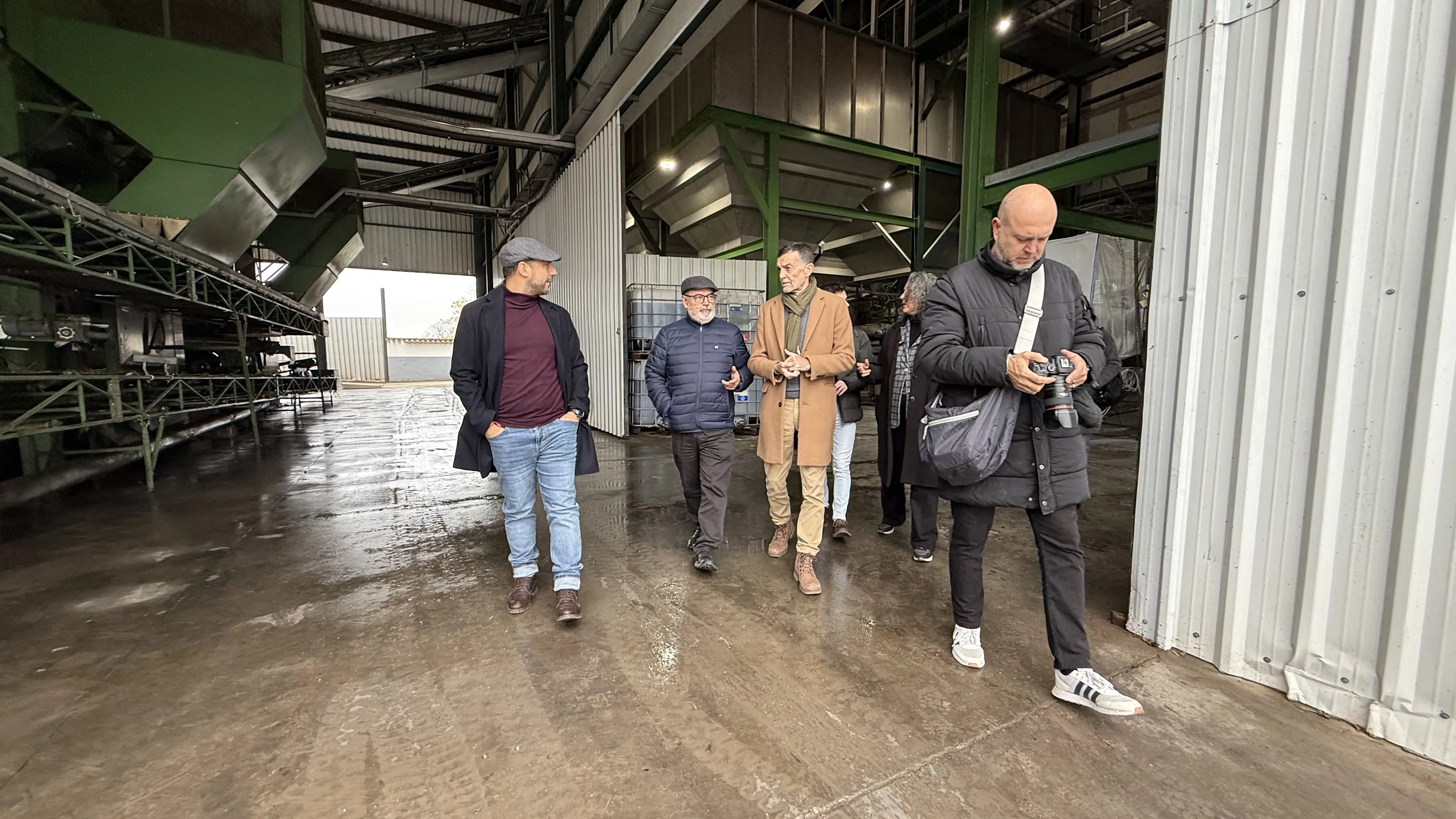 Visita de Antonio Maíllo a Villa del Río
