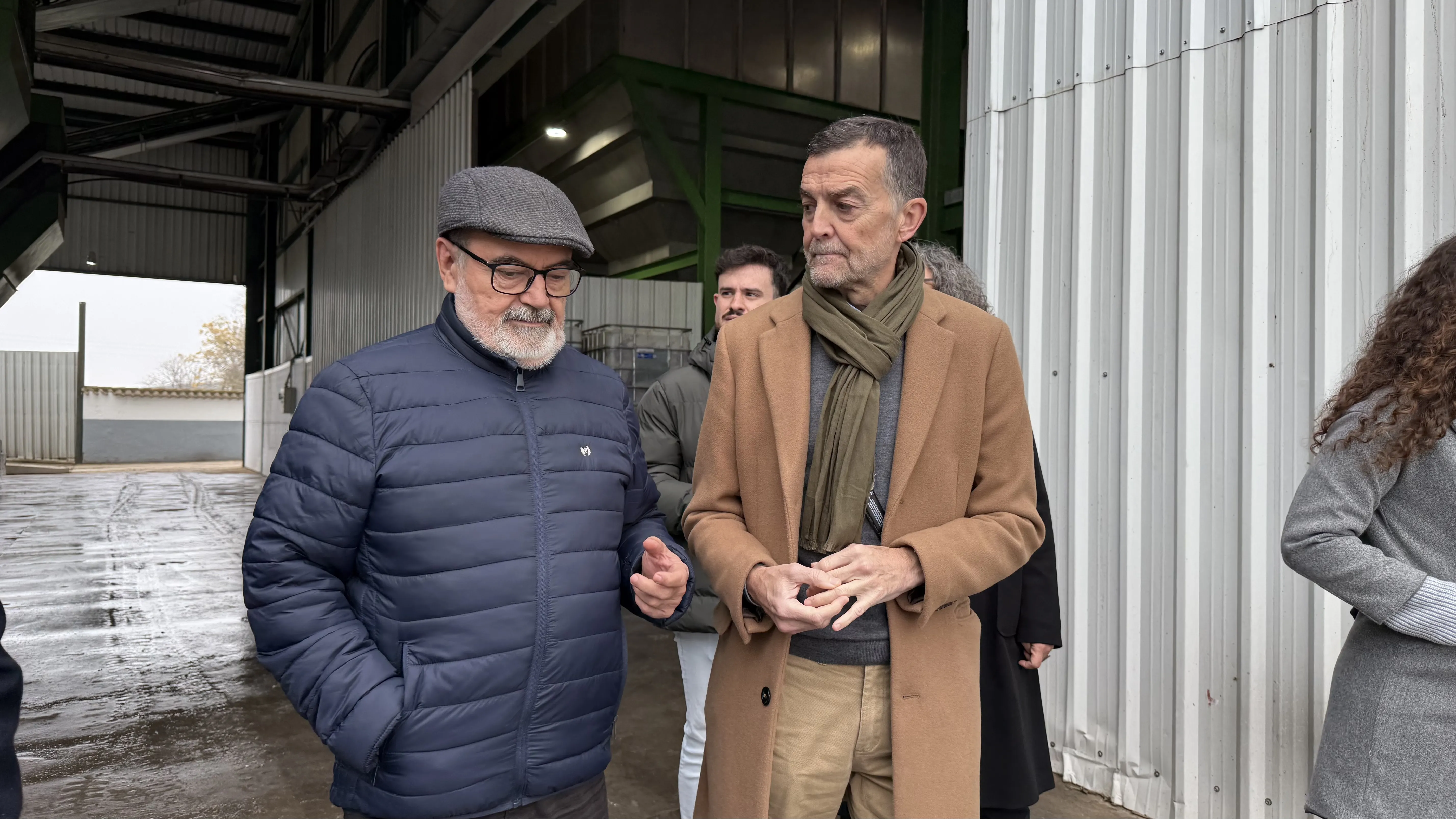 Visita de Antonio Maíllo a Villa del Río