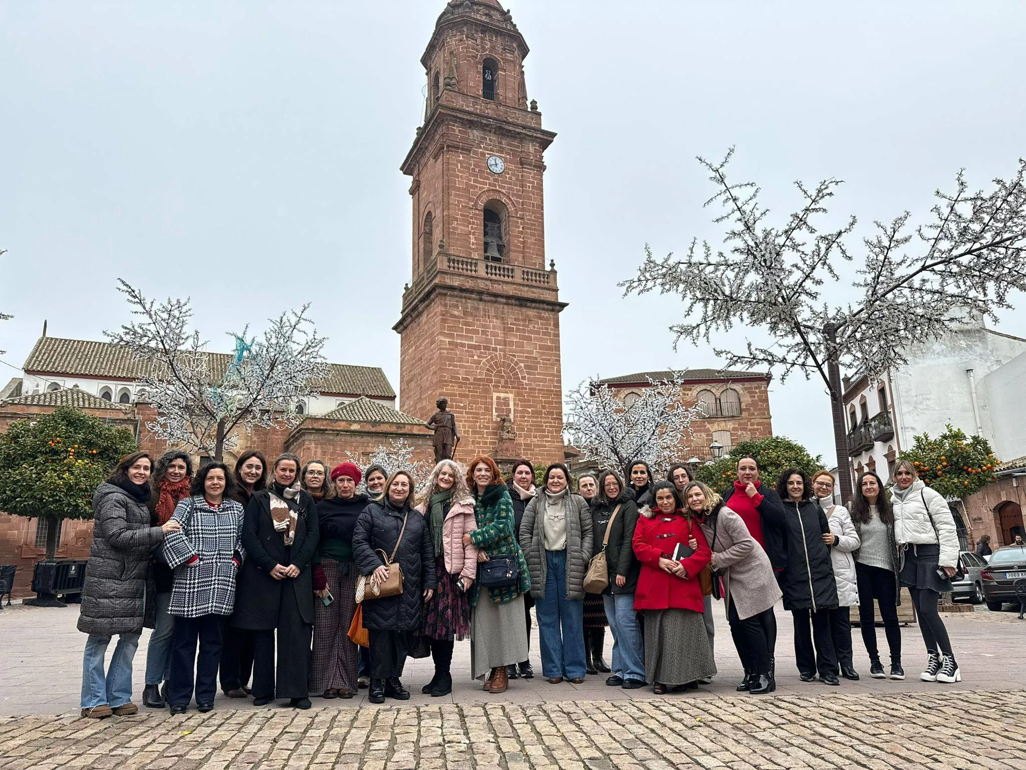 Empresarias y promotoras de Montoro y la comarca reunidas en el encuentro organizado dentro del proyecto Empresarias en Ruta