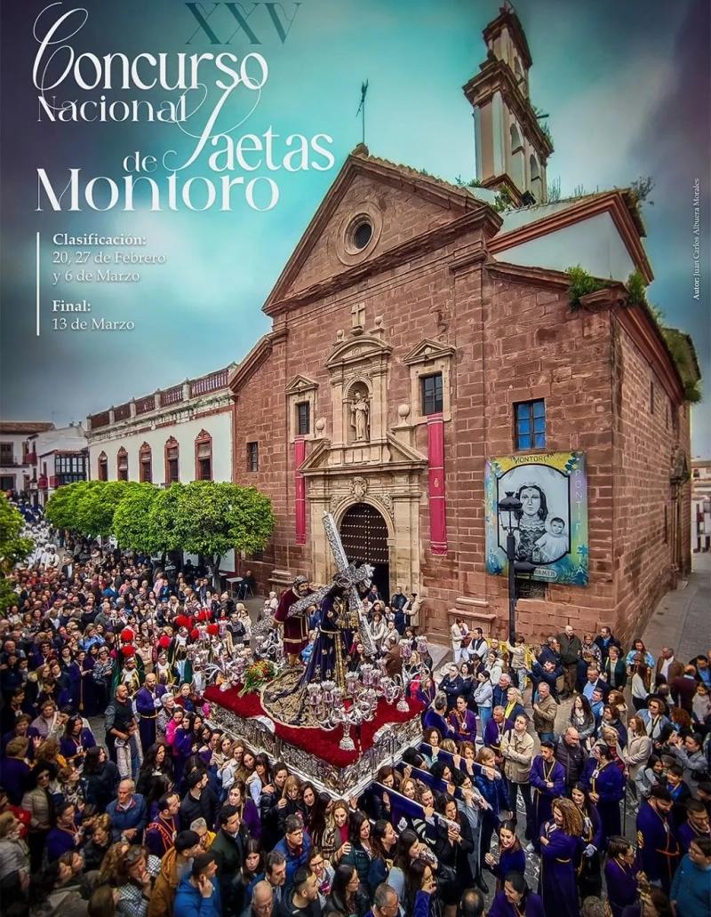 Cartel del concurso de saetas de Montoro
