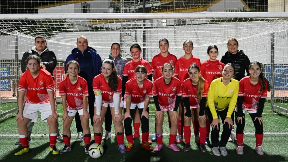 Infantil Femenino de Villa del Río. Foto: Lucía Molleja