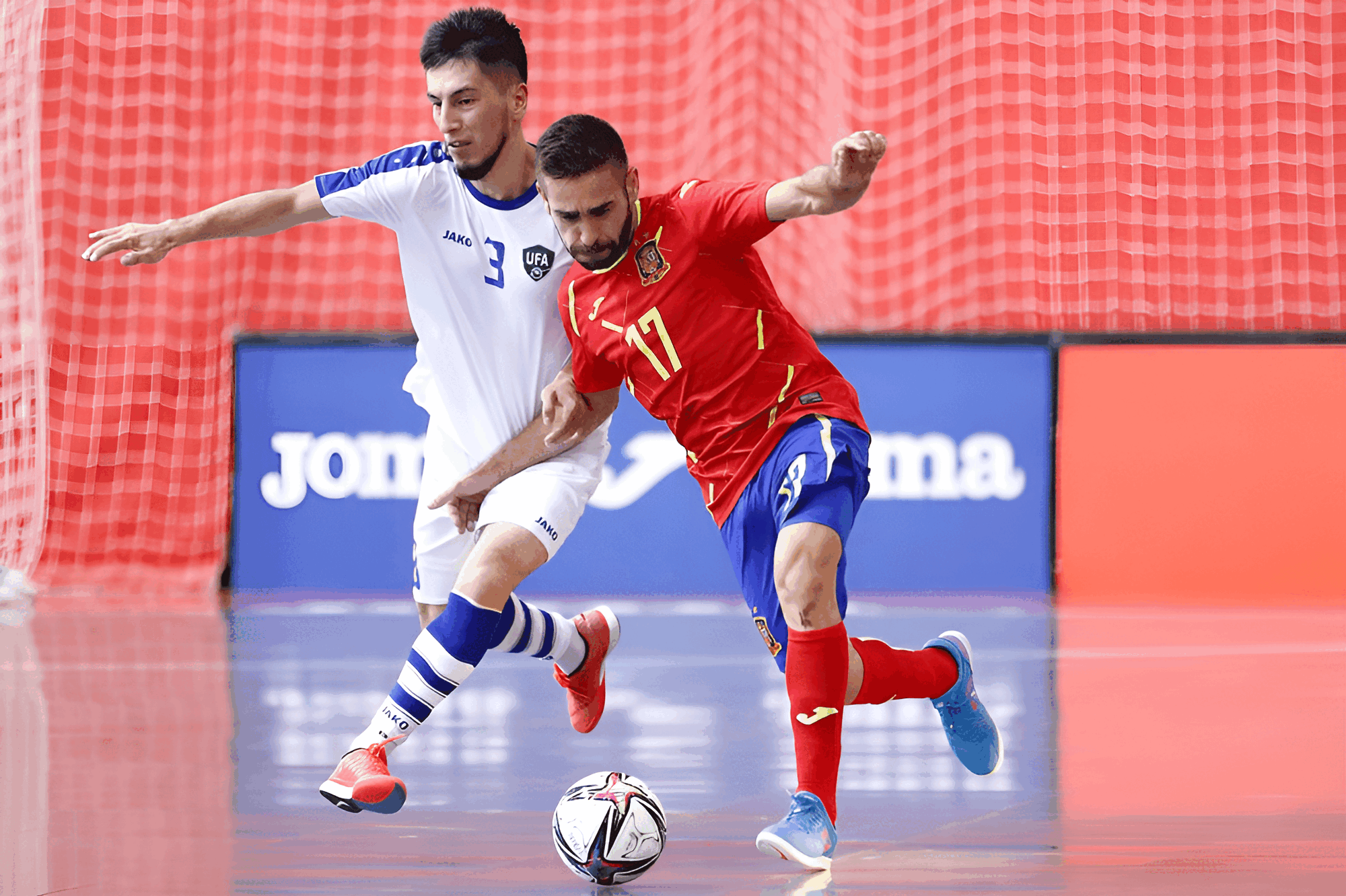 Cecilio Morales en un partido con la selección española. Foto: CBS Sport