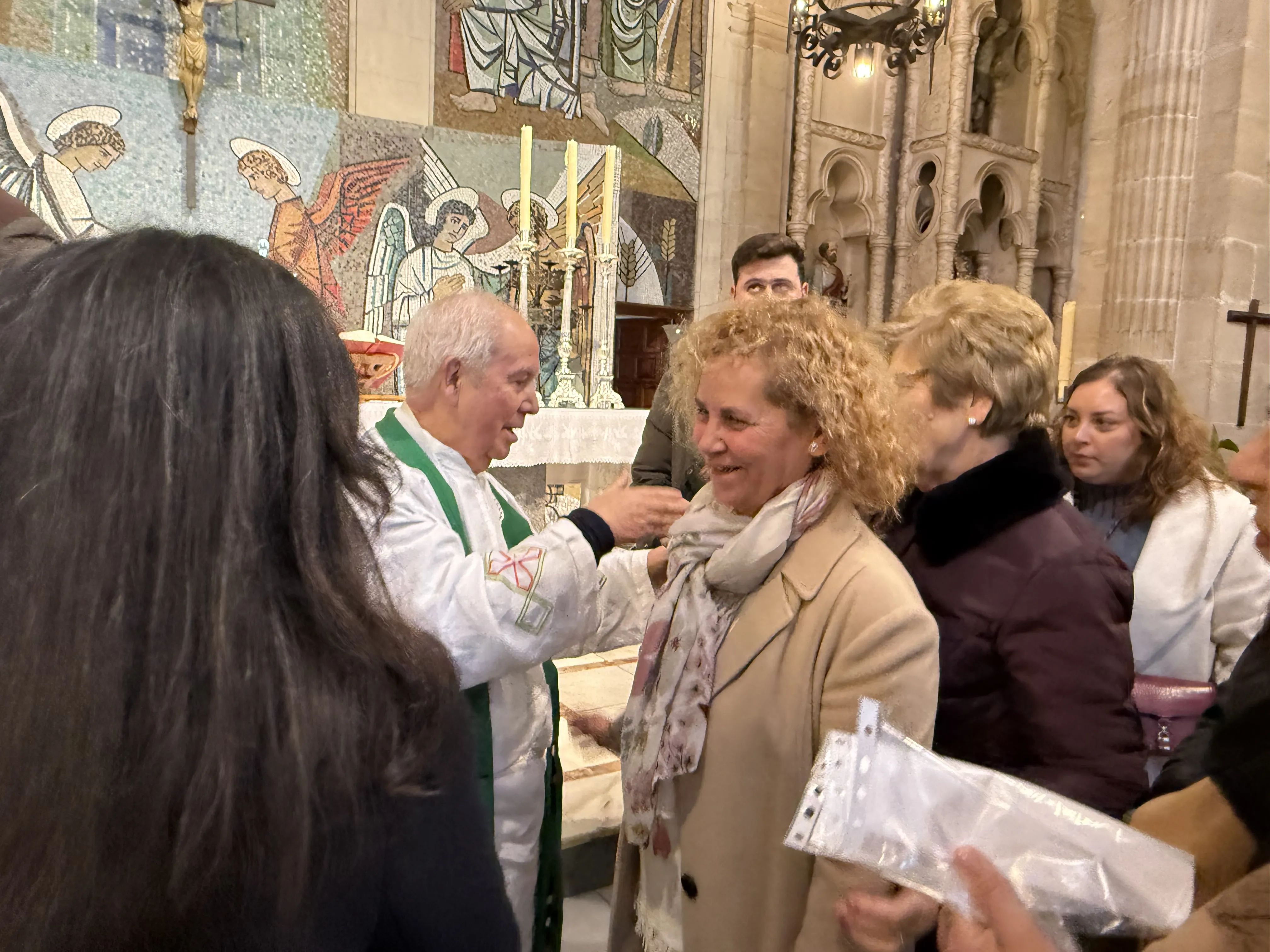 Homenaje al párroco Manuel Tirado