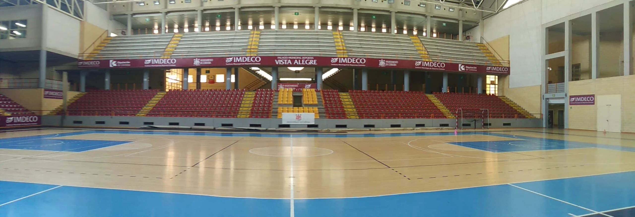 Palacio Municipal de Deportes Vista Alegre, donde el Villa del Río Futsal jugará frente al Córdoba Futsal de Primera División