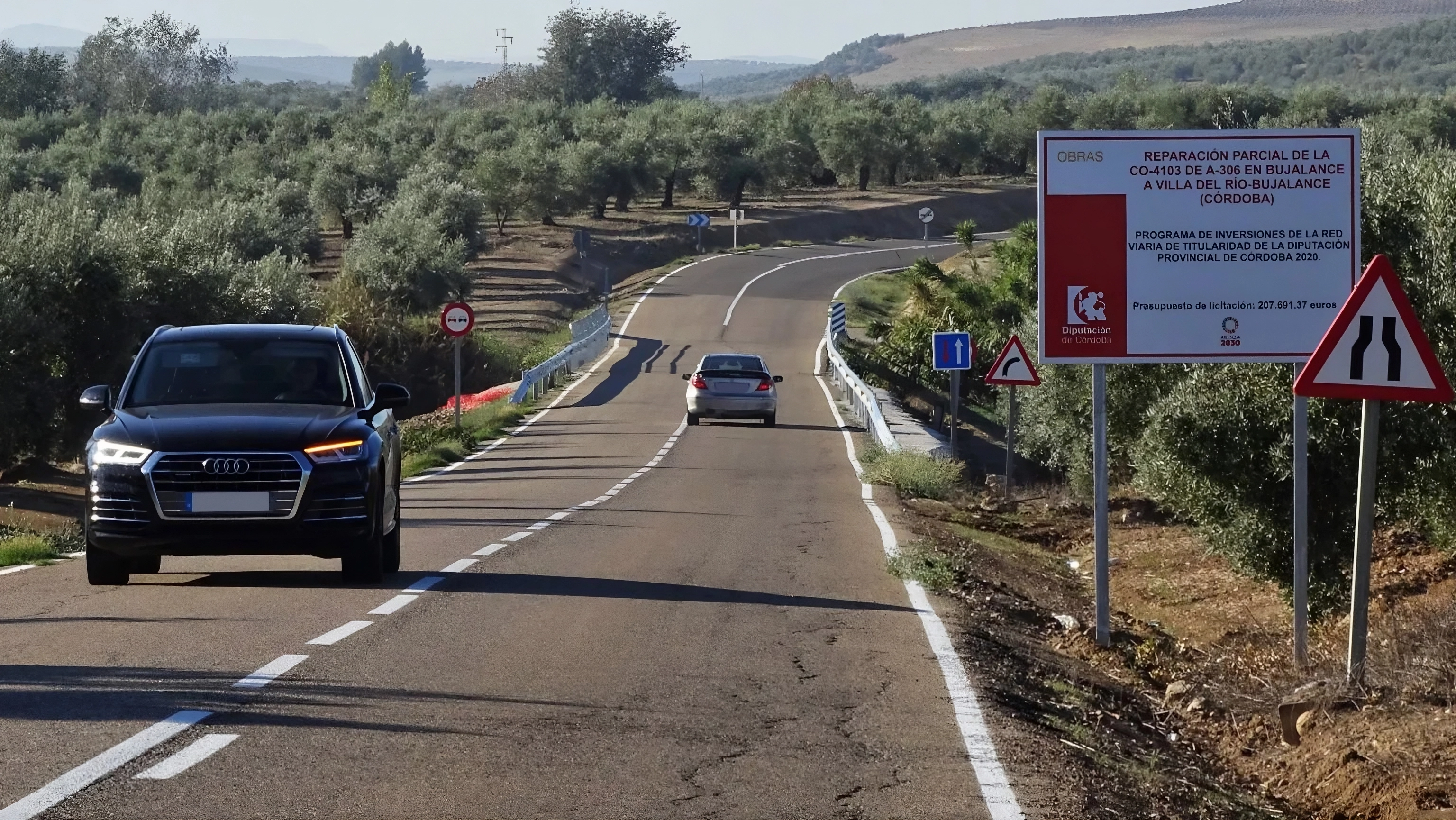 Carretera CO-4103 que une Bujalance con Villa del Río Carretera CO-4103 que une Bujalance con Villa del Río