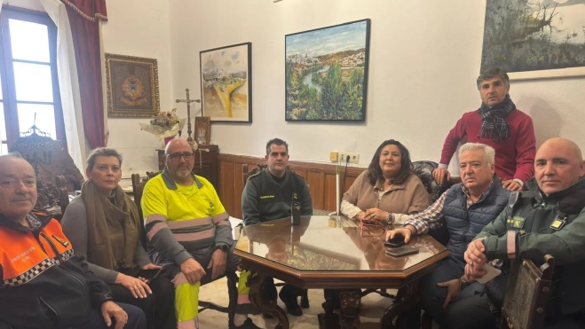 Reunión de seguridad en el Ayuntamiento de Montoro Reunión de seguridad en el Ayuntamiento de Montoro