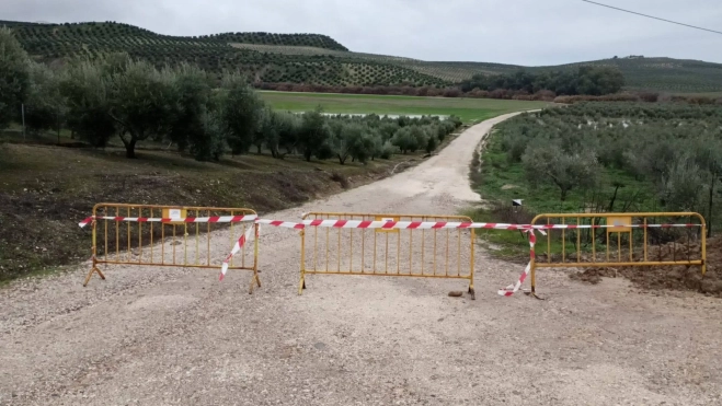 Camino de la Trocha a Villa del Río desde Lopera