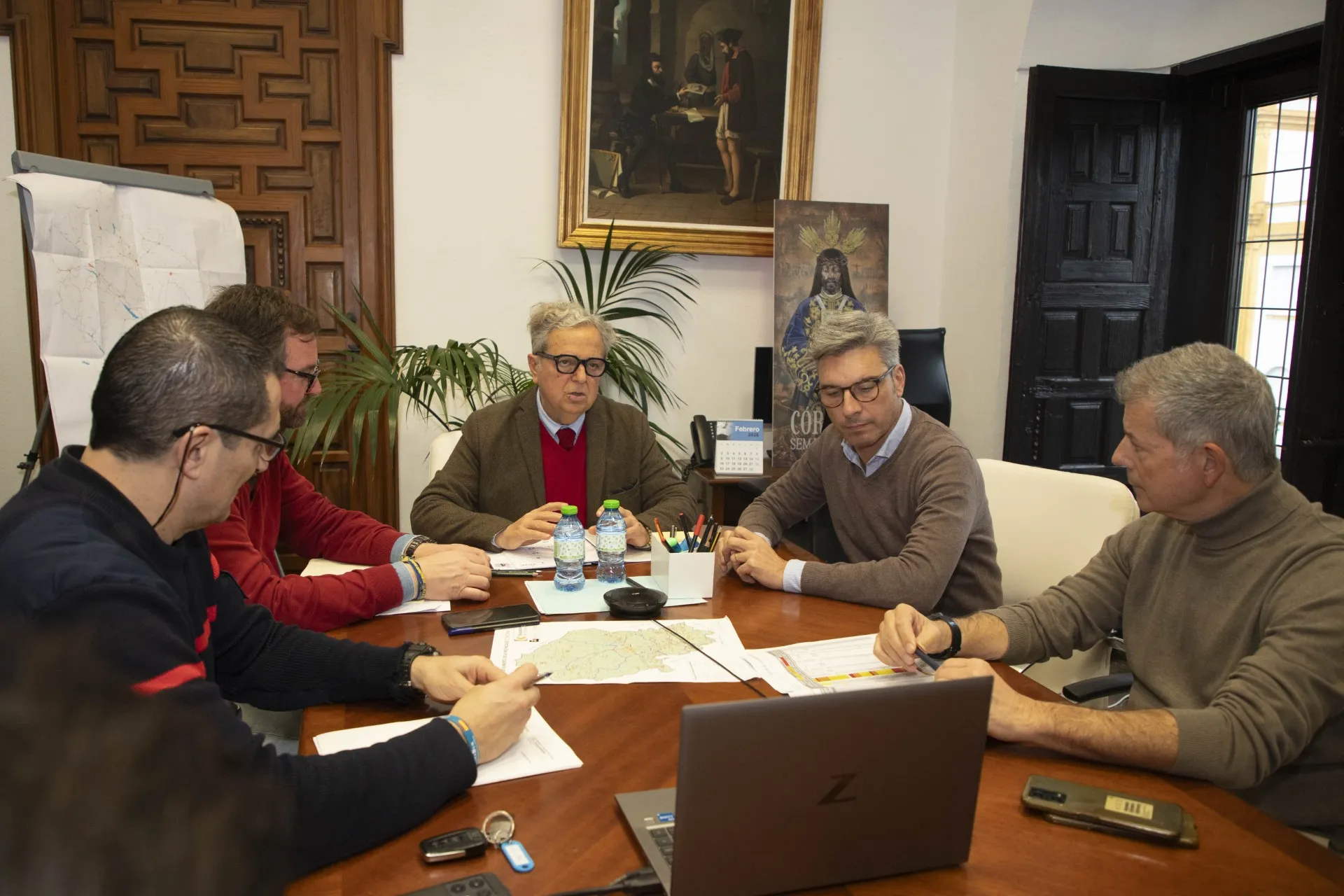 Reunión de emergencia en la Diputación de Córdoba