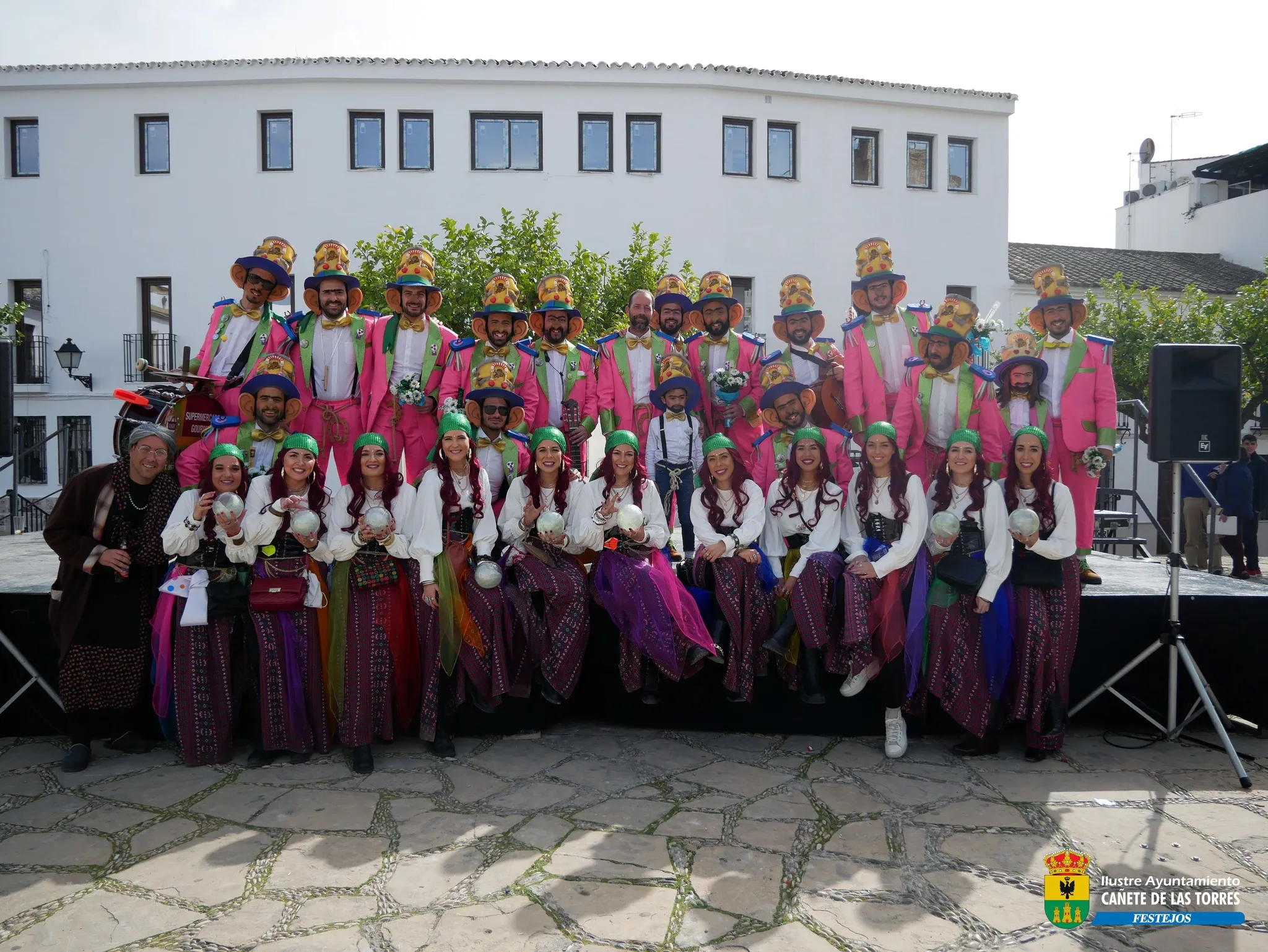 Agrupaciones, Chirigotas y Vecinos se prepara para una nueva edición del Carnaval. Foto: Ayto. Cañete de las Torres