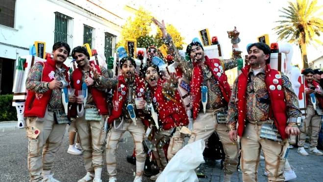 En Cañete de las Torres, la creatividad fue protagonista en los disfraces. Foto: Ayto. Cañete de las Torres