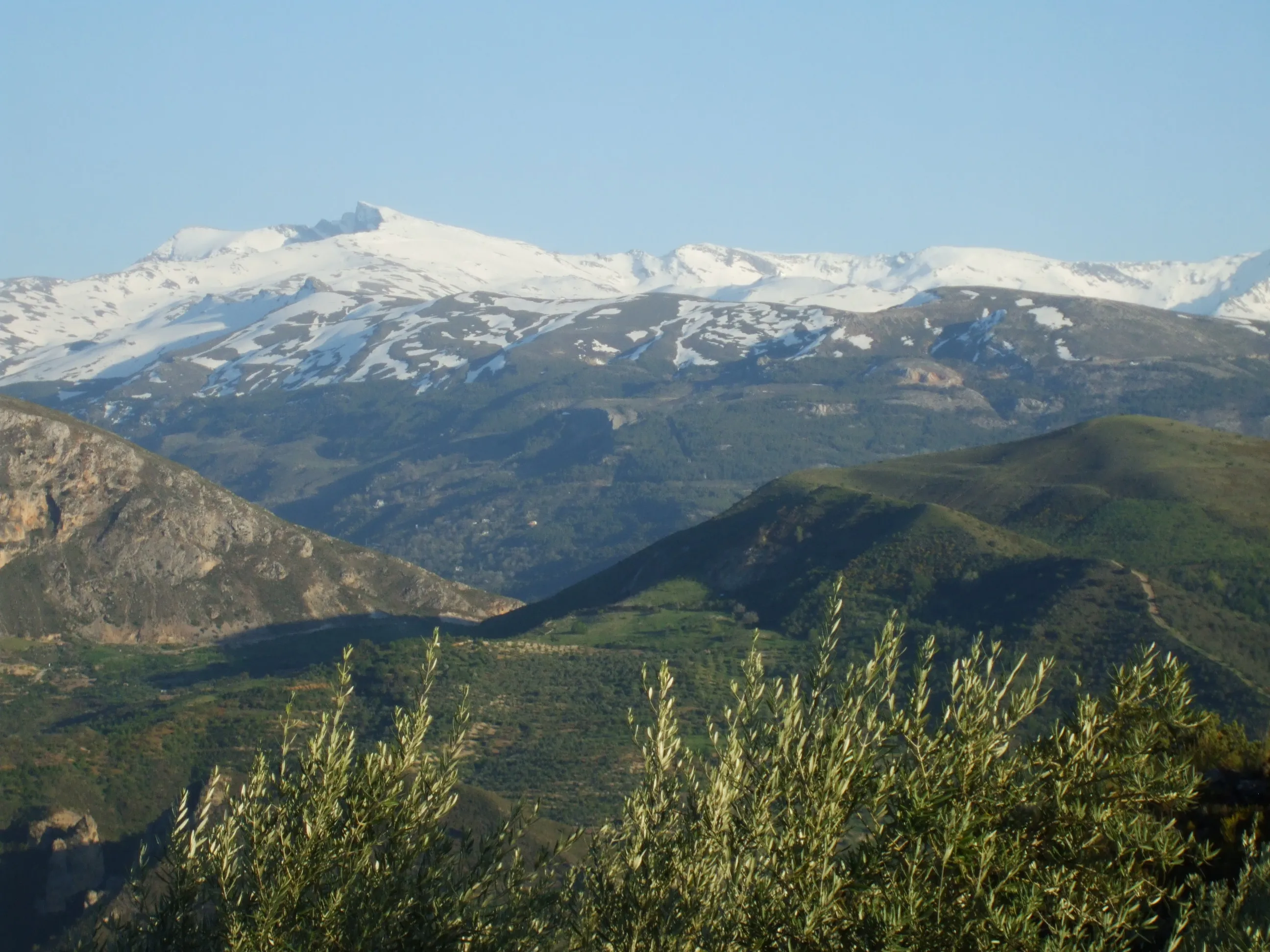Pico del Veleta de Sierra Nevada (Granada).