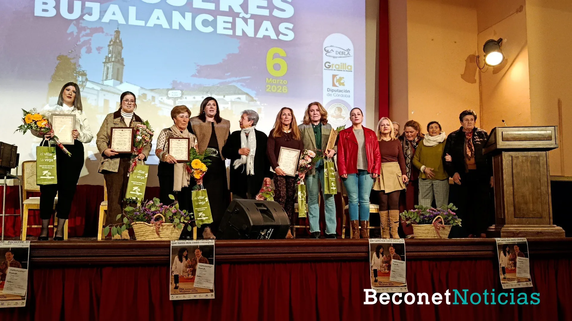 Acto en homenaje a la trayectoria de mujeres bujalanceñas Acto en homenaje a la trayectoria de mujeres bujalanceñas