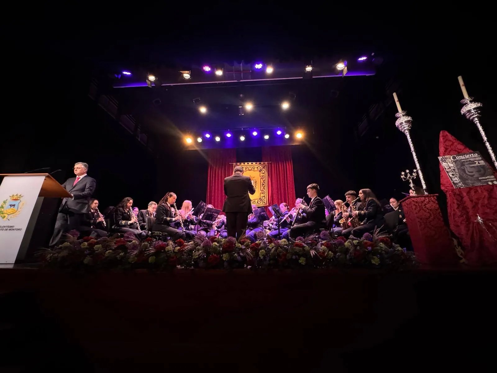 La Asociación Músico-Cultural Juan Mohedo en Montoro ofreció un recital de marchas procesionales con gran asistencia de público.