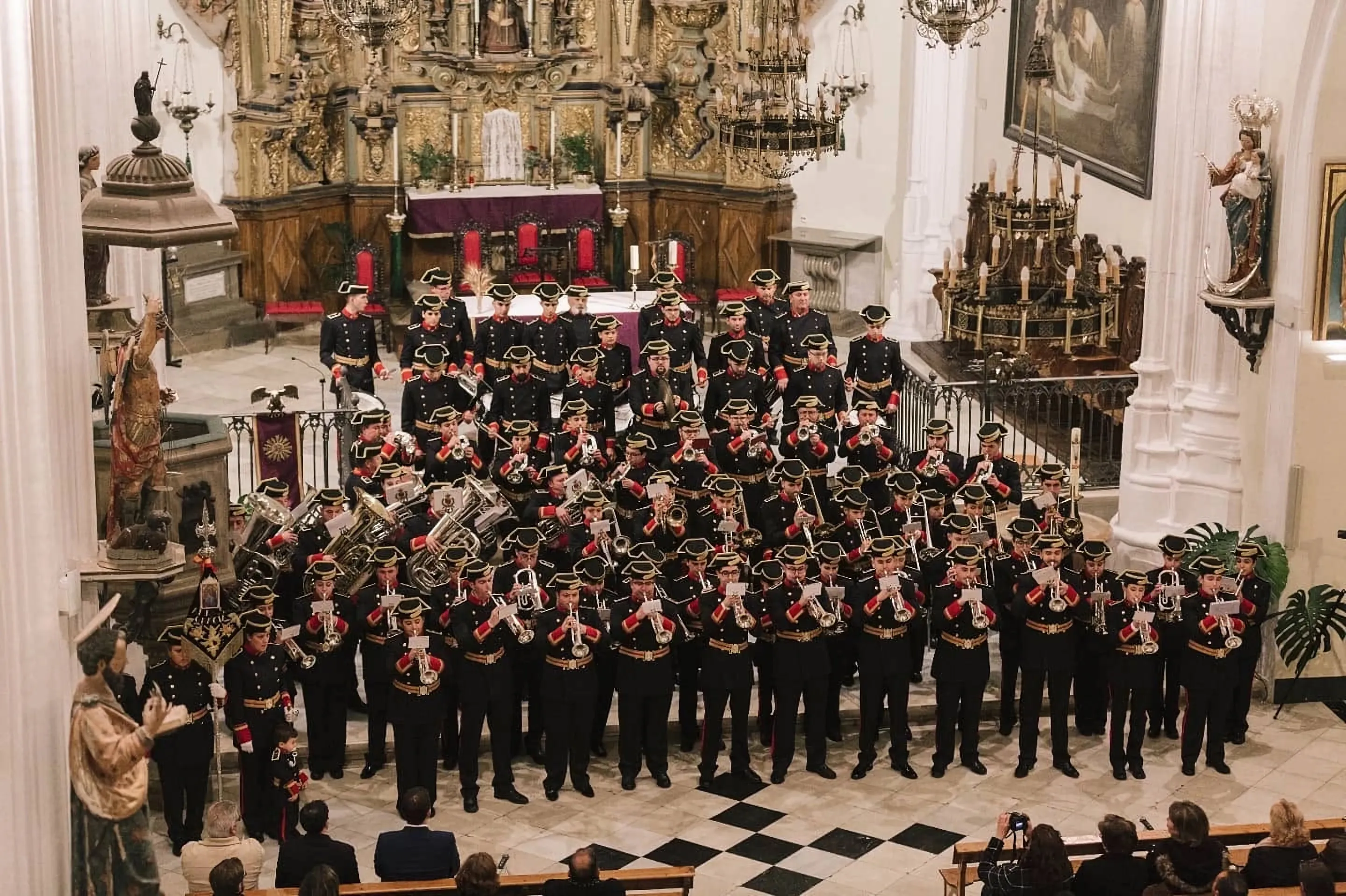 La AM Virgen de Gracia de Archidona acompañará a la Hermandad de los Negros de Cañete de las Torres. Foto: AM Virgen de Gracia