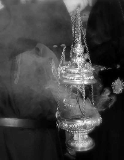 Incensario cristiano. 