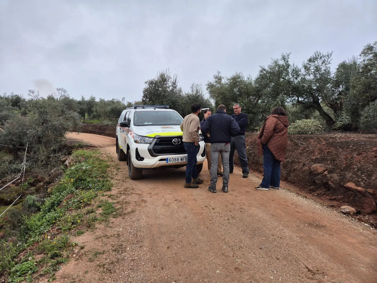 Montoro restablece el tránsito en todos los caminos municipales tras los daños del temporal