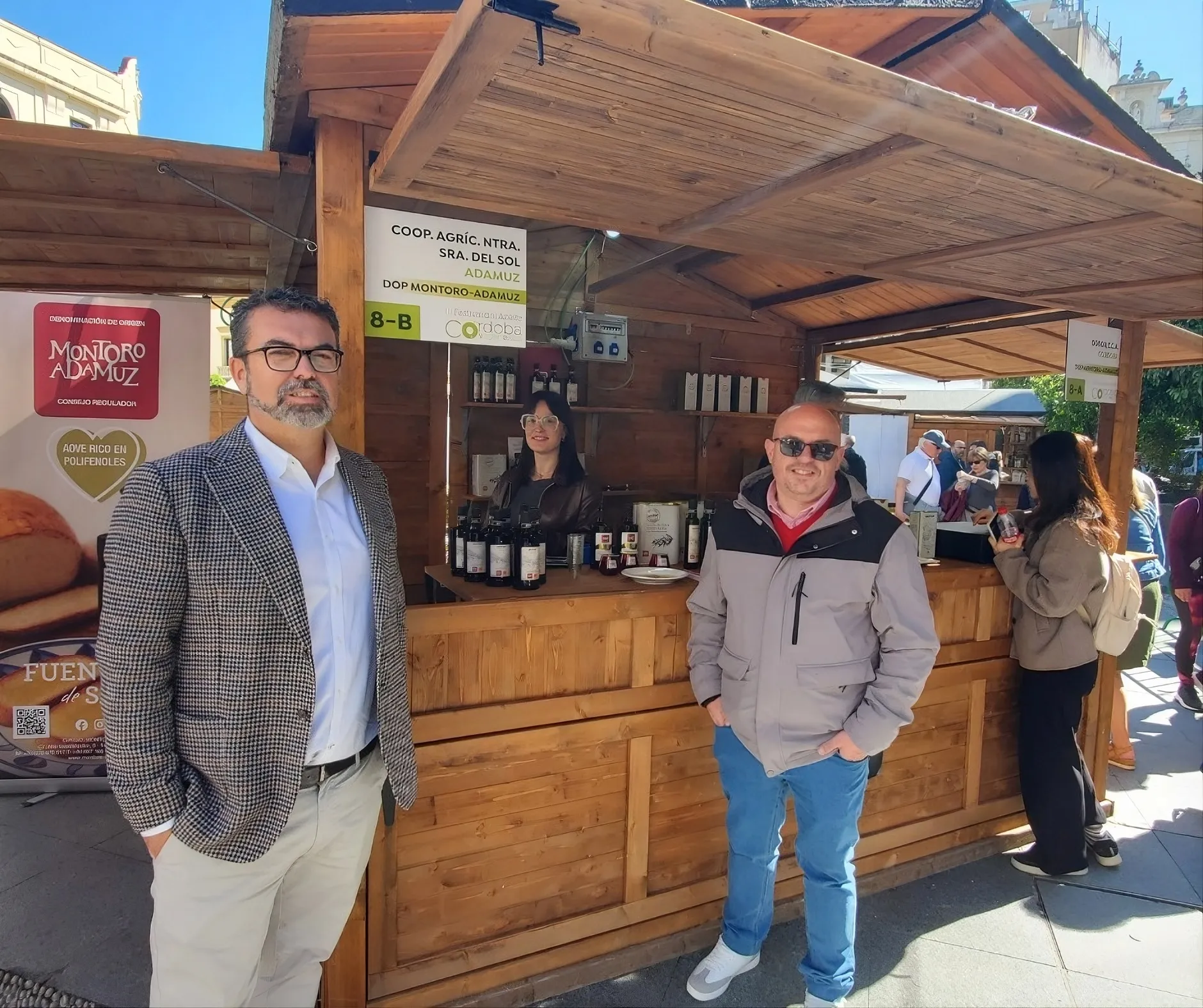 Adamuz promociona su AOVE en el Festival del Aceite Córdoba Virgen Extra