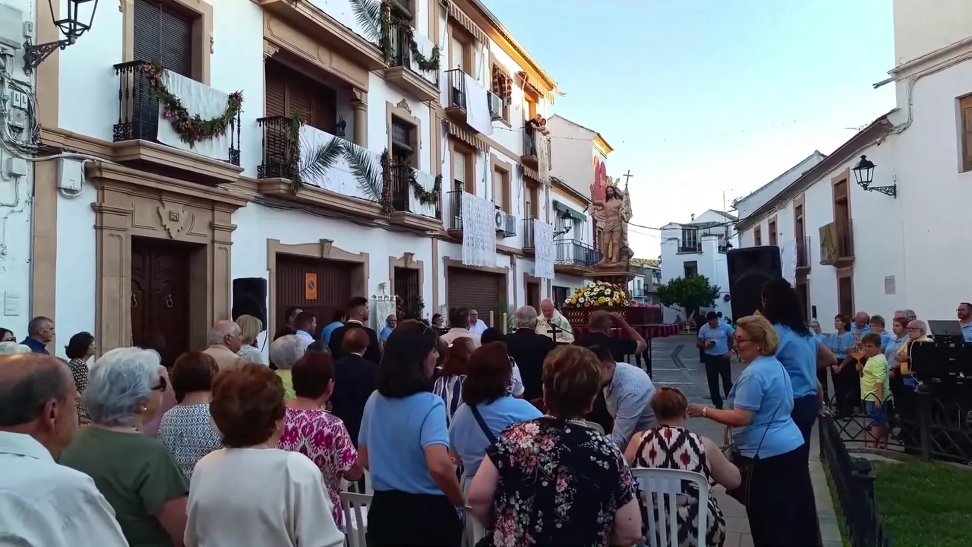 La celebración del Año Jubilar empezó con la salida extraordinaria de la Hdad del Resucitado.