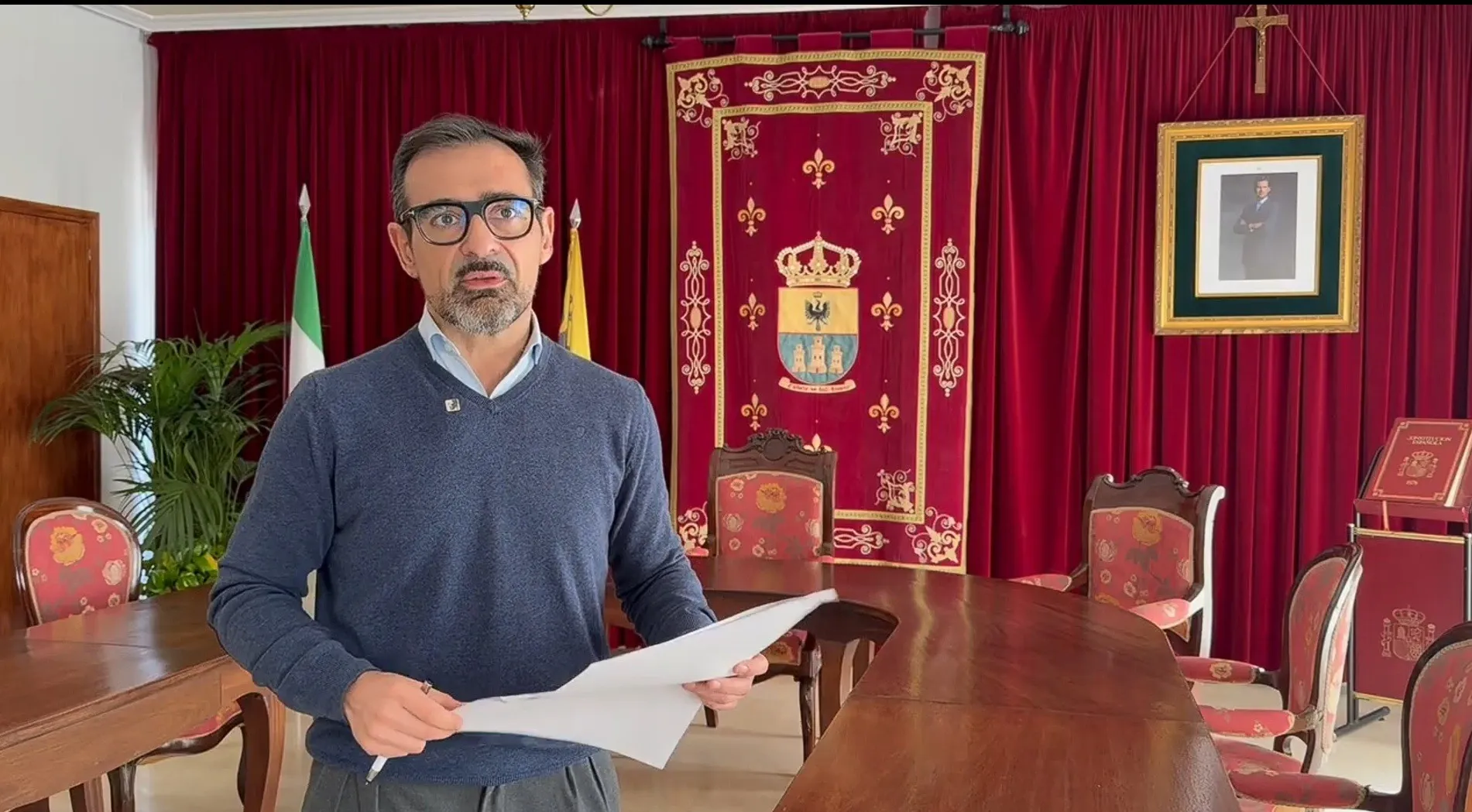 El alcalde de Cañete, Félix Romero, explica las actuaciones en el municipio las últimas semanas