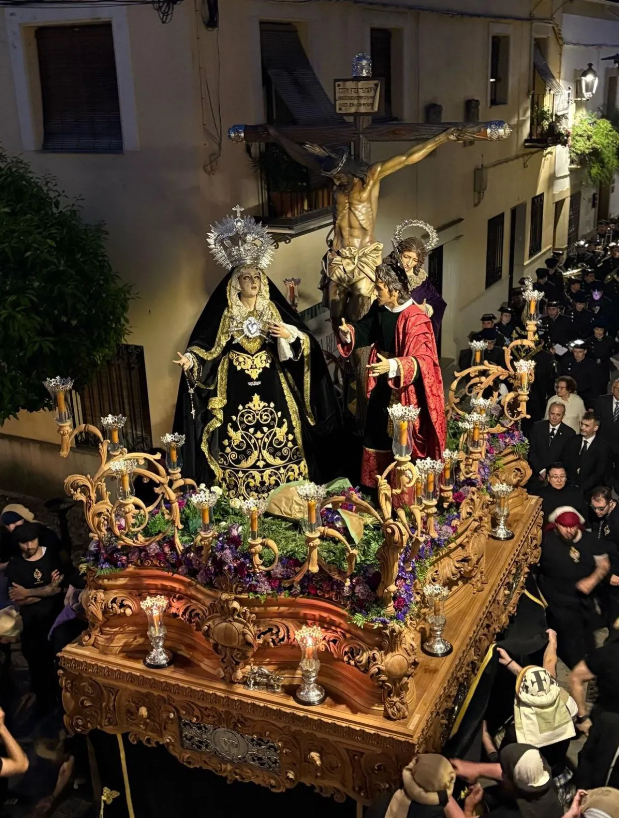 Stmo. Cristo de los Estudiantes de Villa del Río. Foto: Archivo de la Hdad.