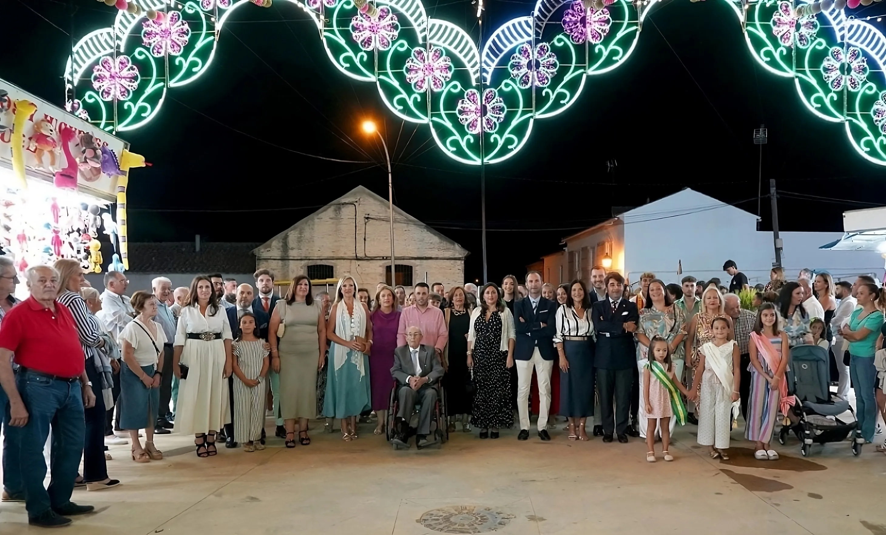 Inauguración de la feria de Bujalance en 2024. Foto: A.A. Carazo