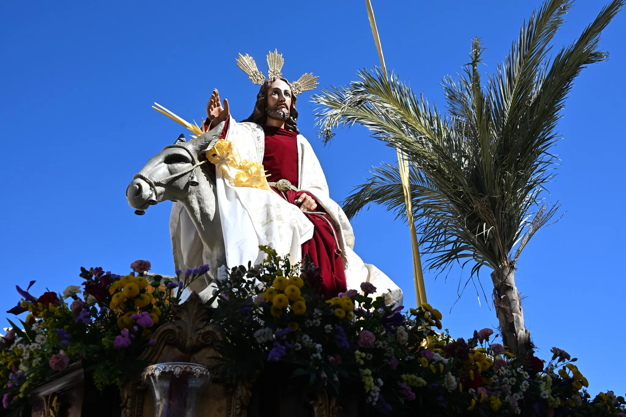 Ntro. Padre Jesús de los Reyes en su Entrada Triunfal en Jerusalén. Foto: Ayto. Villa del Río