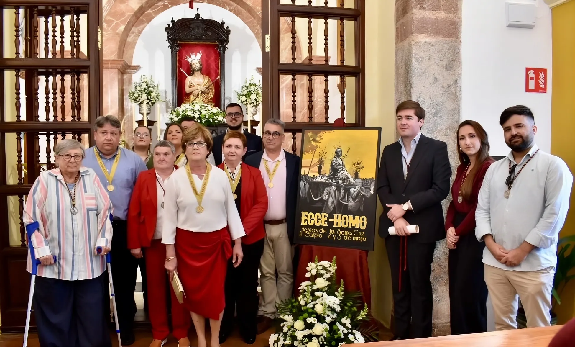 Presentado el cartel de la romería del Ecce Homo de El Carpio