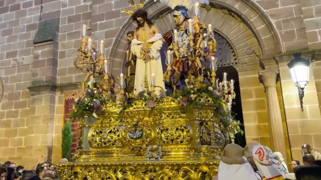 Salida del Stmo. Cristo de la Humildad. Foto: Beconet TV