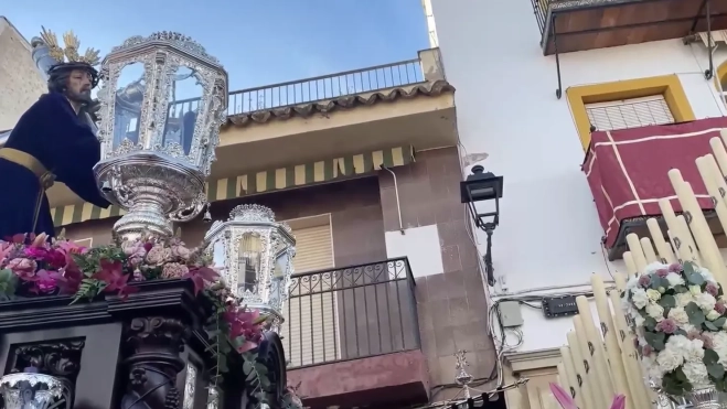 Encuentro de Jesús con su Madre. Foto: Beconet TV. Encuentro de Jesús con su Madre. Foto: Beconet TV.