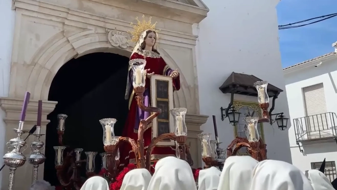 Entrada de la Sta. Faz. Foto: Beconet TV. Entrada de la Sta. Faz. Foto: Beconet TV.