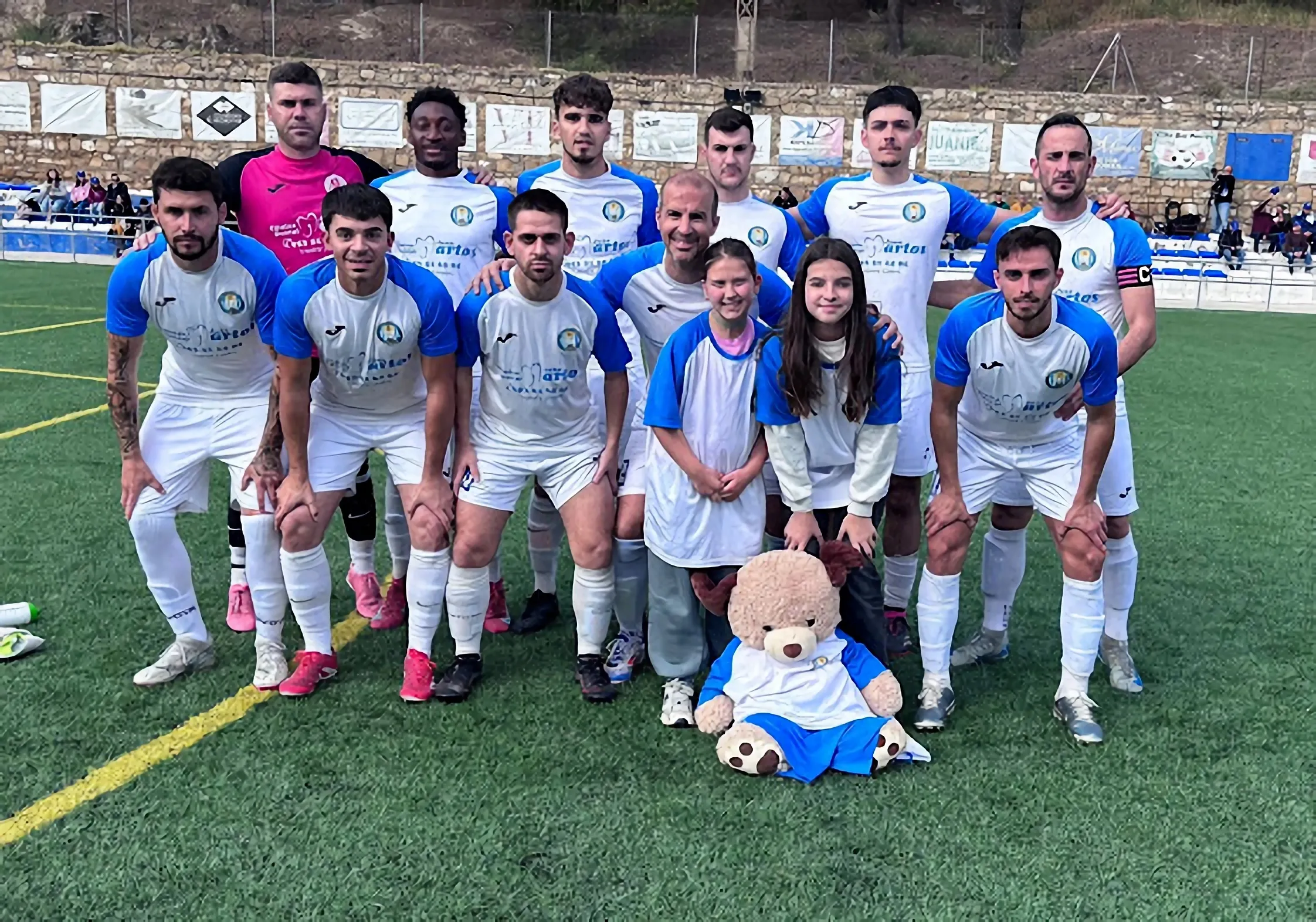 Formación de la A.D. Lopera para la ida de las semifinales del play-off