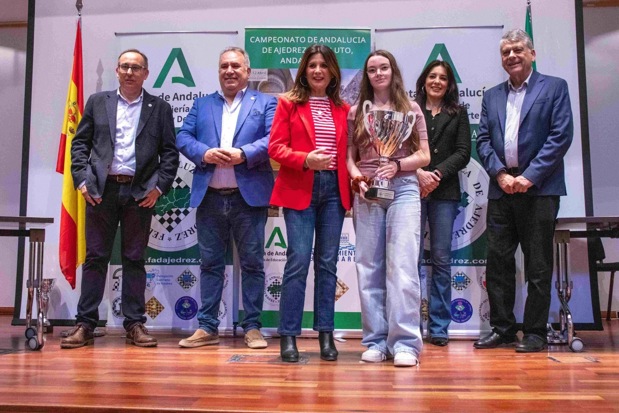 Laura Herrero Peña se proclamó Campeona de Andalucía Absoluta Femenina. Foto: Federación Andaluza de Ajedrez Laura Herrero Peña se proclamó Campeona de Andalucía Absoluta Femenina. Foto: Federación Andaluza de Ajedrez