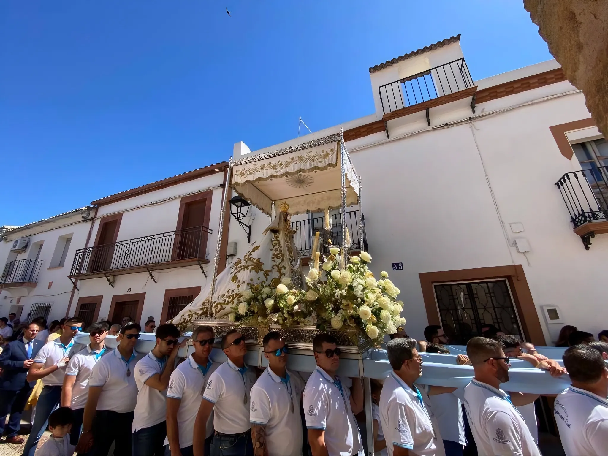 La salida procesional de la Santísima Virgen del Sol, patrona de Adamuz, marcará uno de los actos más emblemáticos de su feria.