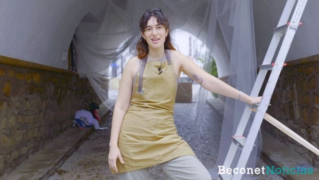 Patricia Jiménez, de Rojo Estudio, interviene el Arco con una propuesta sensorial.