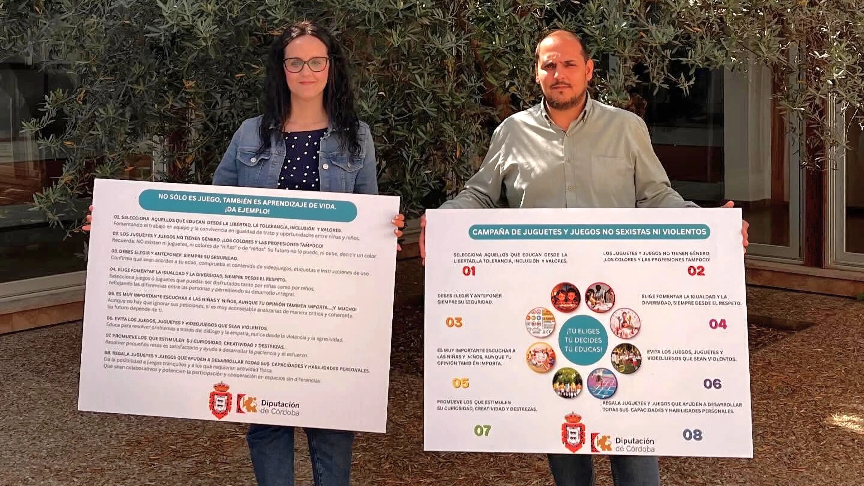 Presentación de la campaña por la igualdad en la infancia en Adamuz.