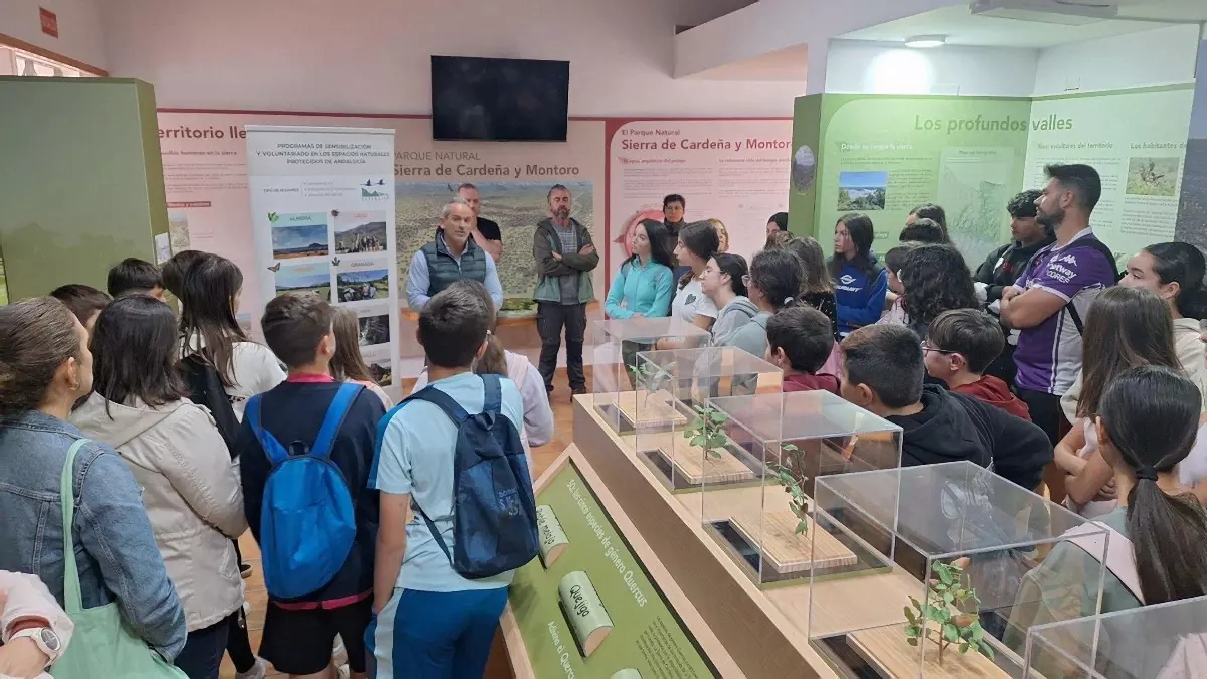 Jornadas de sensibilización y participación ambiental que se ha celebrado en el Parque Natural Sierra de Cardeña y Montoro. Foto: Junta de Andalucía