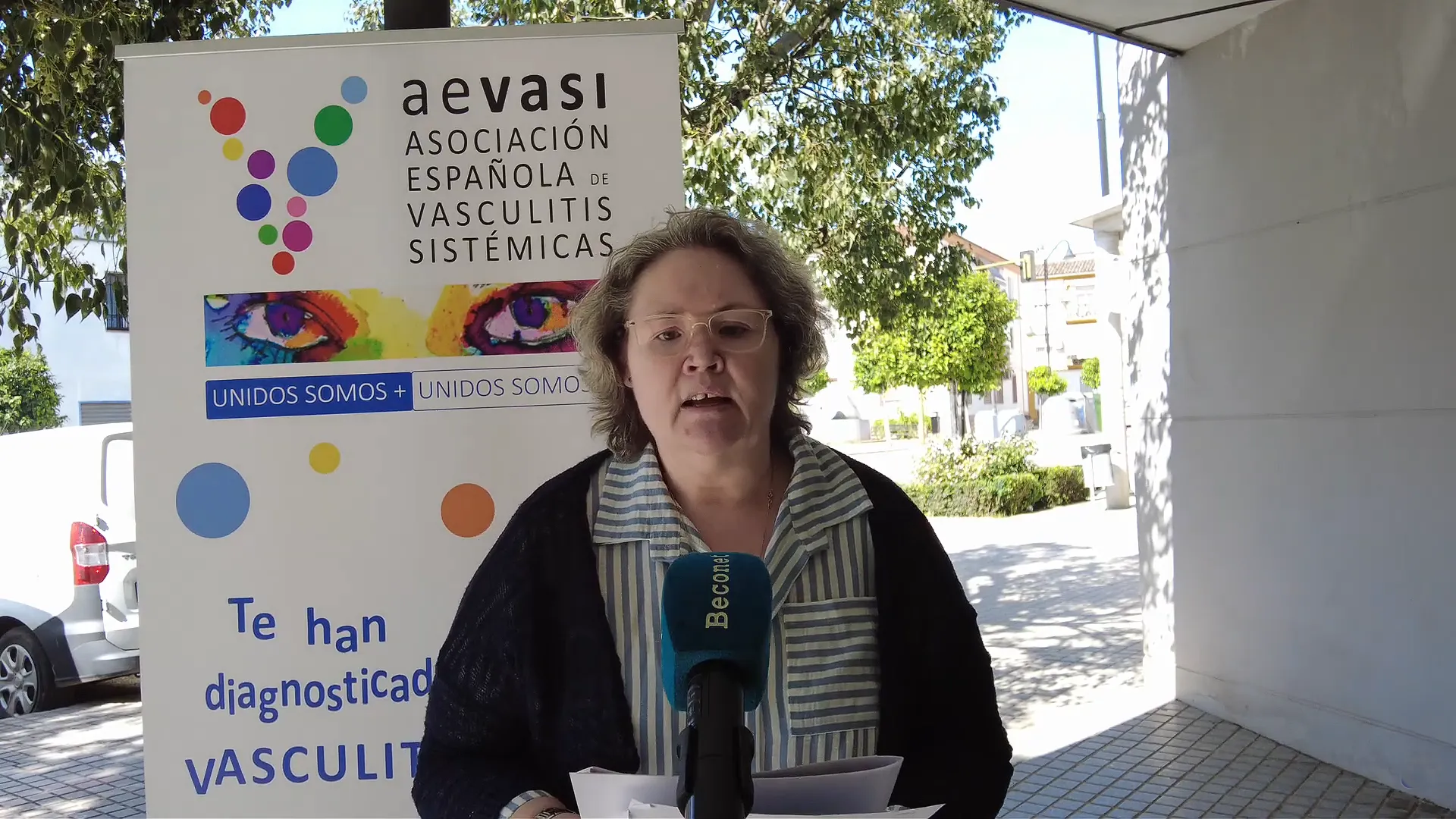 Carmen Herencia Moreno, presidenta de la Asociación AEVASI