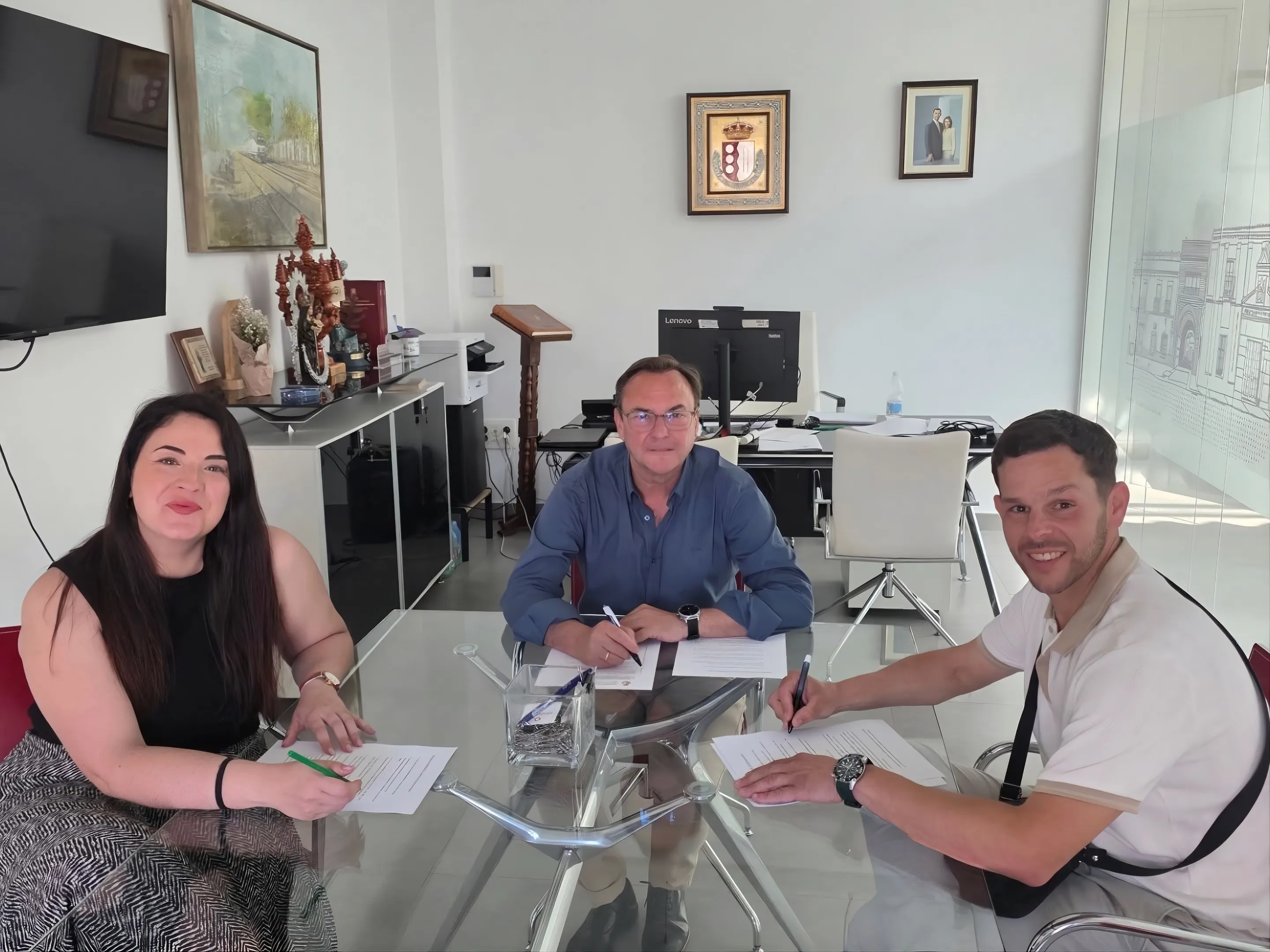 Acuerdo entre el Ayuntamiento de Villafranca y la asociación ACEVI