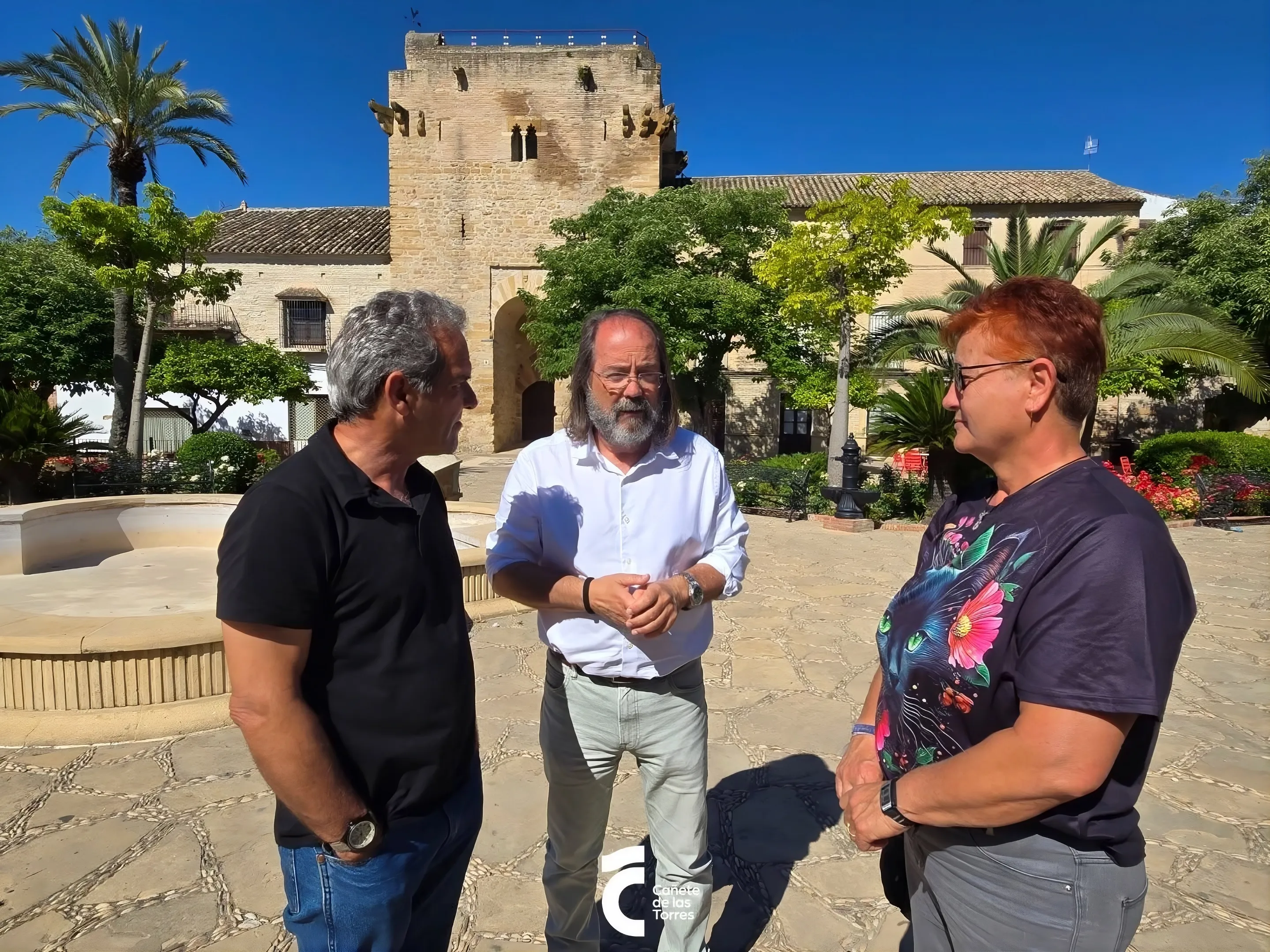 Cañete de las Torres aspira a renovar por séptimo año consecutivo la distinción “Flor de Andalucía” dentro del proyecto Andalucía en Flor. Foto: Ayuntamiento de Cañete de las Torres